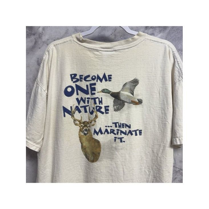 Columbia Vintage Columbia Sportswear Hunting T Shirt Mens 2XL White Size US XXL / EU 58 / 5 - 1 Thumbnail