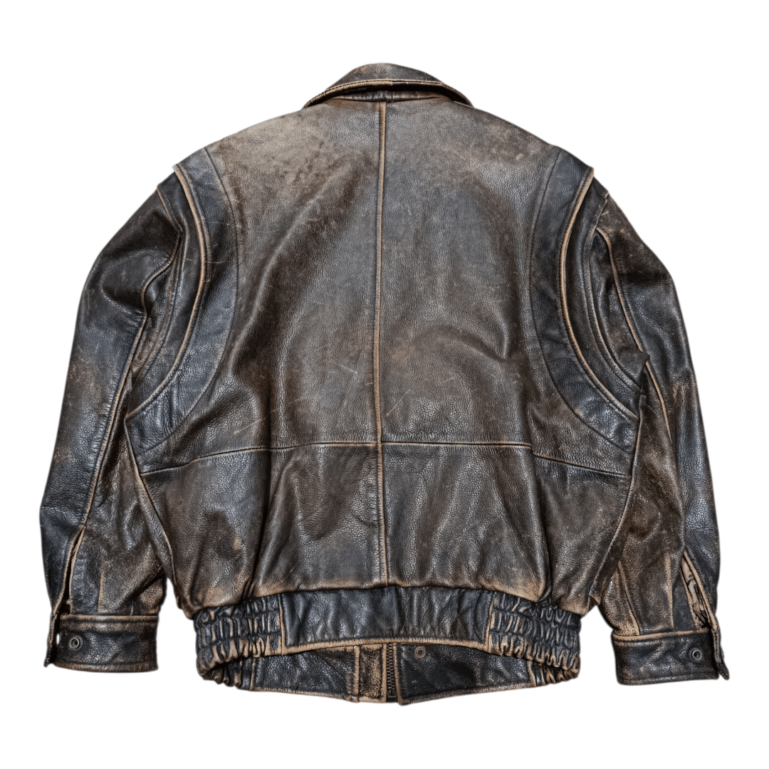 Harley Davidson Vintage Harley Davidson leather jacket Size US M / EU 48-50 / 2 - 2 Thumbnail