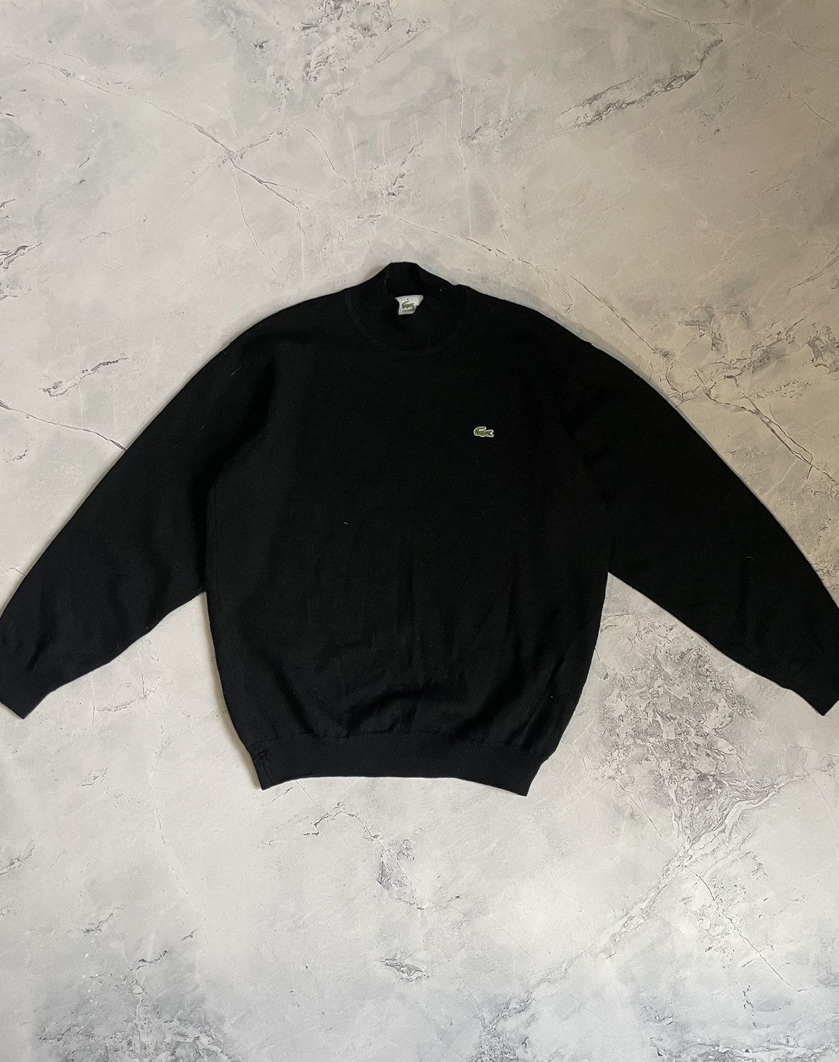 Lacoste × Vintage Mens Vintage Lacoste Knit Sweater Size US S / EU 44-46 / 1 - 2 Thumbnail
