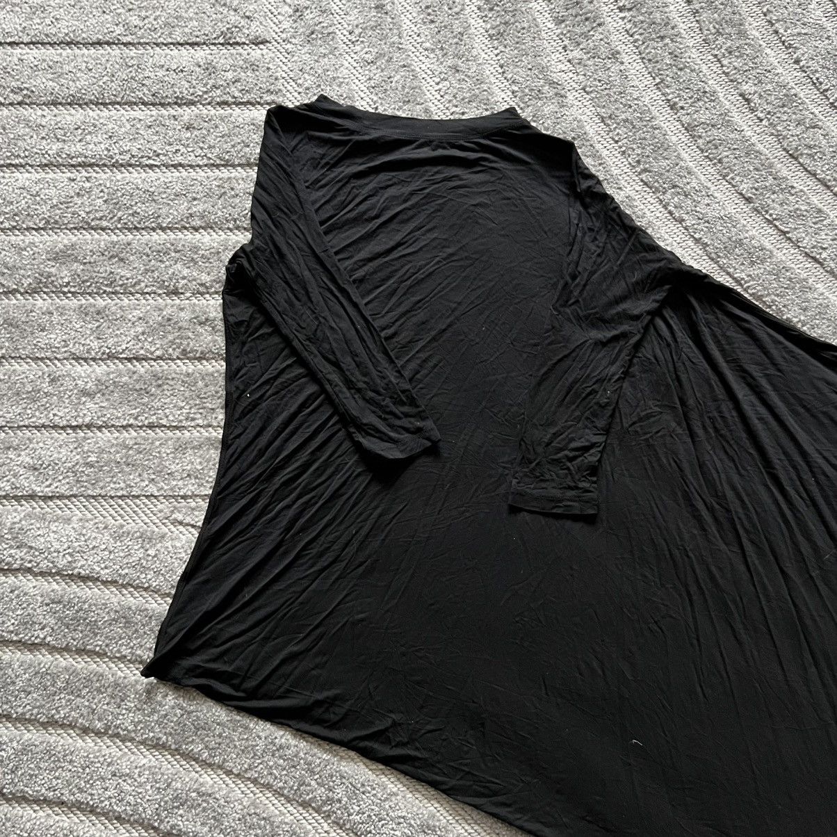 Rick Owens S/S 15 Moody Rick Owens Asymmetric Blouse Tee Size XS / US 0-2 / IT 36-38 - 4 Thumbnail