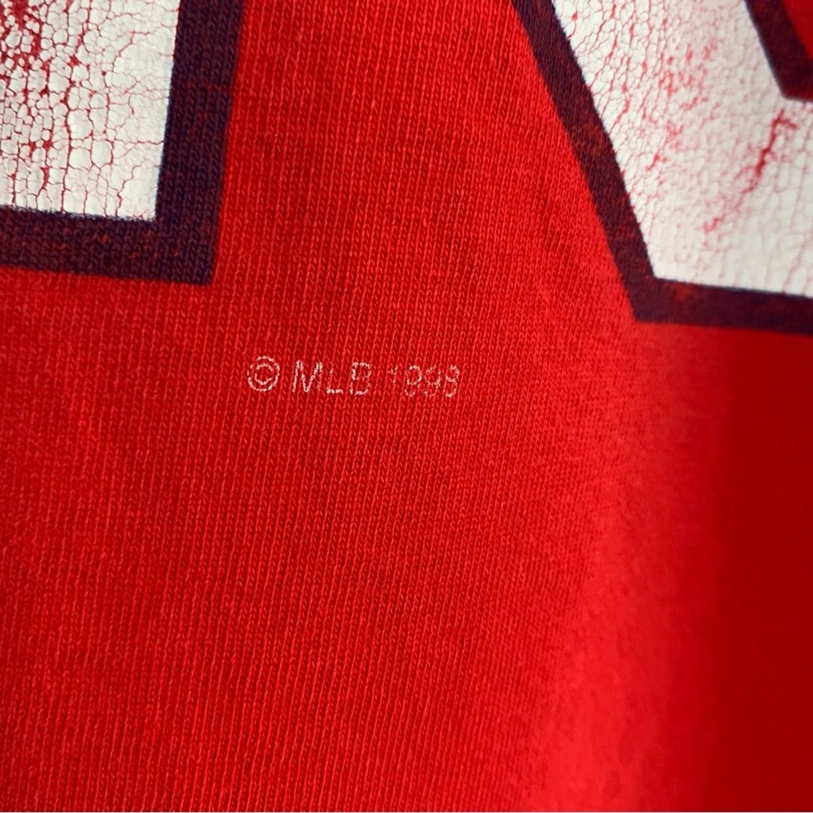 Gildan MENS MARK MCGWIRE 1998 VINTAGE PLAYER JERSEY SHIRT LRGE RARE Size US L / EU 52-54 / 3 - 6 Thumbnail