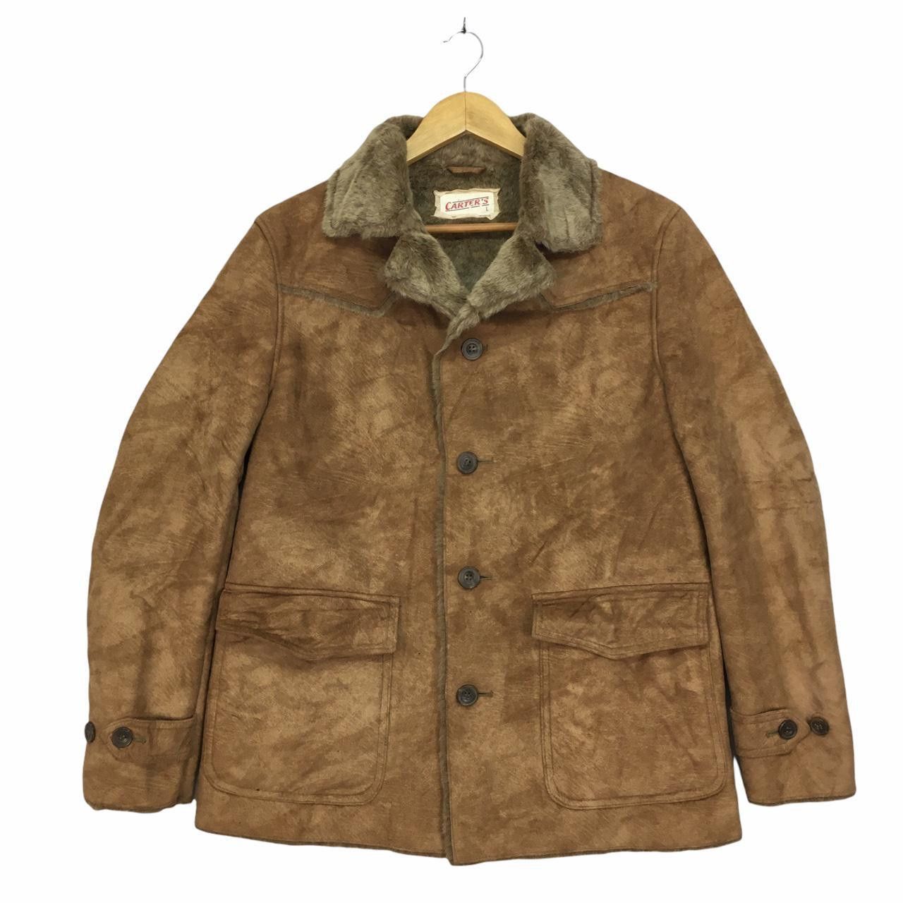 Vintage Vtg CARTER’S Button Jacket Coat Warm Winter Clothing Size US L / EU 52-54 / 3 - 1 Thumbnail