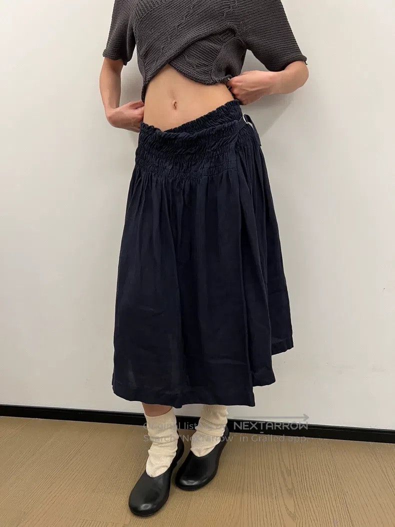 Junya Watanabe Junya Watanabe one-size-fits-all Linen half-skirt Size 24" / US 00 / IT 34 - 1 Thumbnail