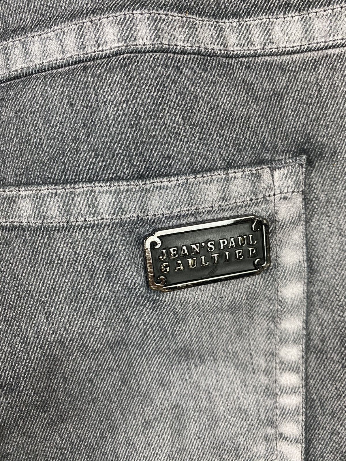 Jean Paul Gaultier Jean’s Paul Gaultier Frozen Dye Waxed Denim Jean Men size 29 Size US 29 - 8 Thumbnail