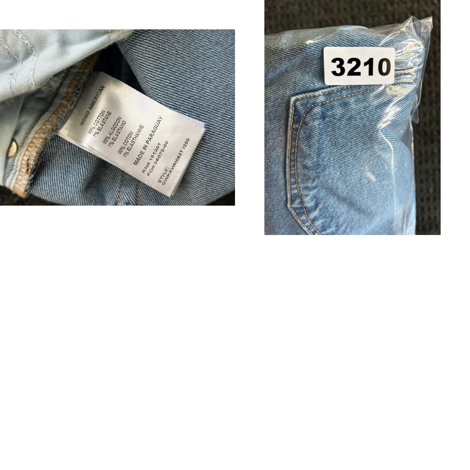Good American Good American Jeans Womens 10 Blue The Weekender High Rise Med Wash Size Distressed NEW Size 32" / US 10 / IT 46 - 8 Thumbnail