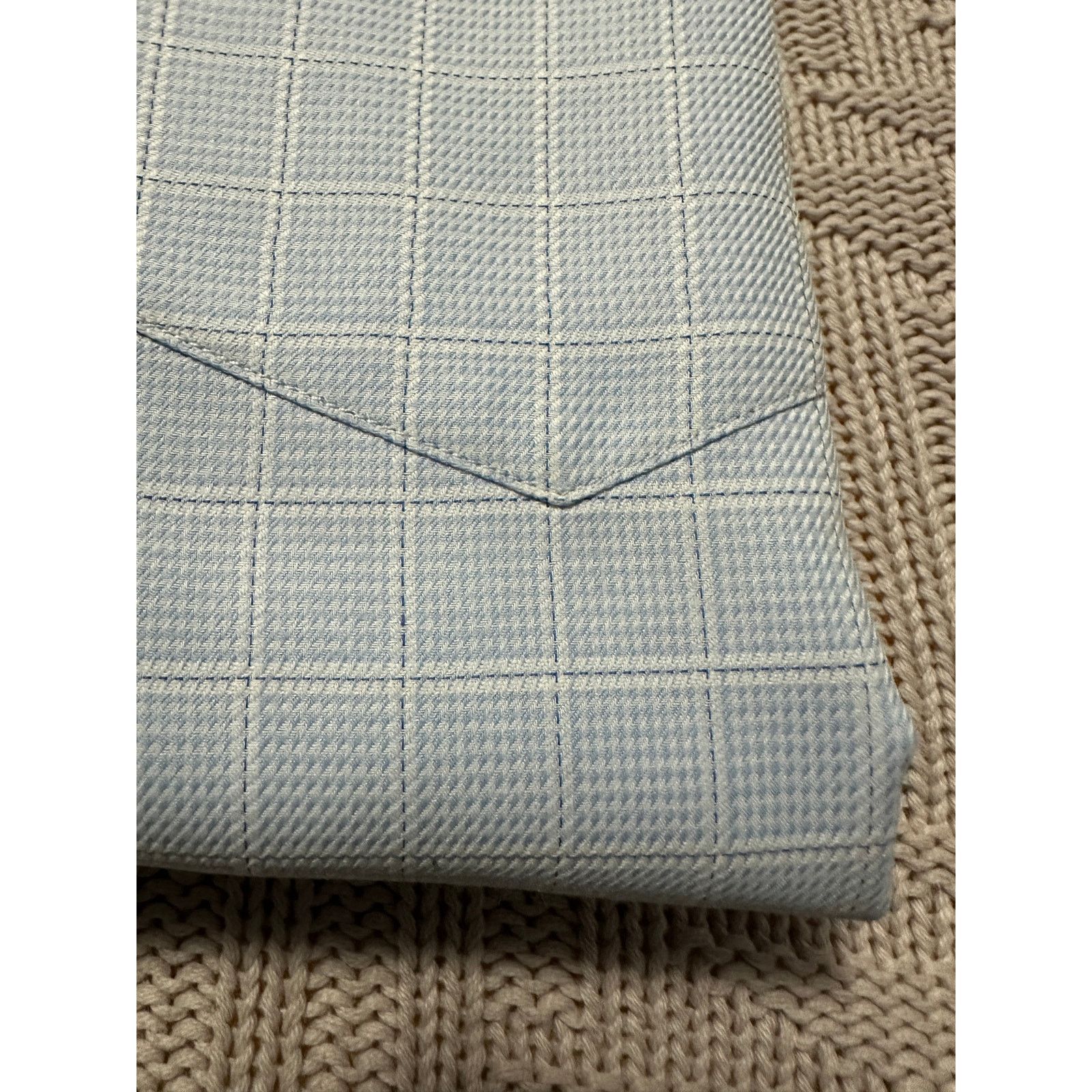 Hugo Boss Hugo Boss blue plaid button down size 16.5 Size US L / EU 52-54 / 3 - 4 Thumbnail
