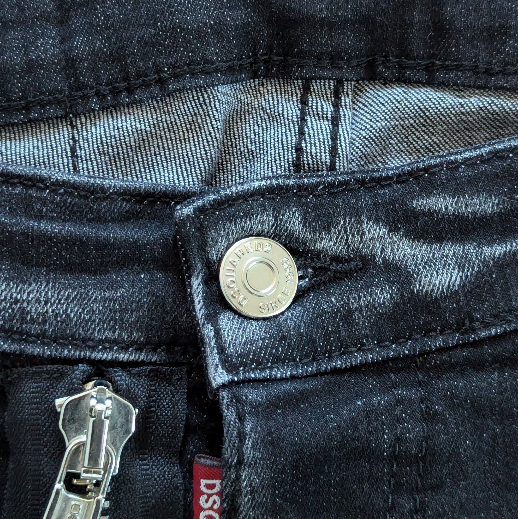 Dsquared2 Dsquared2 Skater Jean 46 Black Made In Italy Luxury Brand Size US 30 / EU 46 - 5 Thumbnail