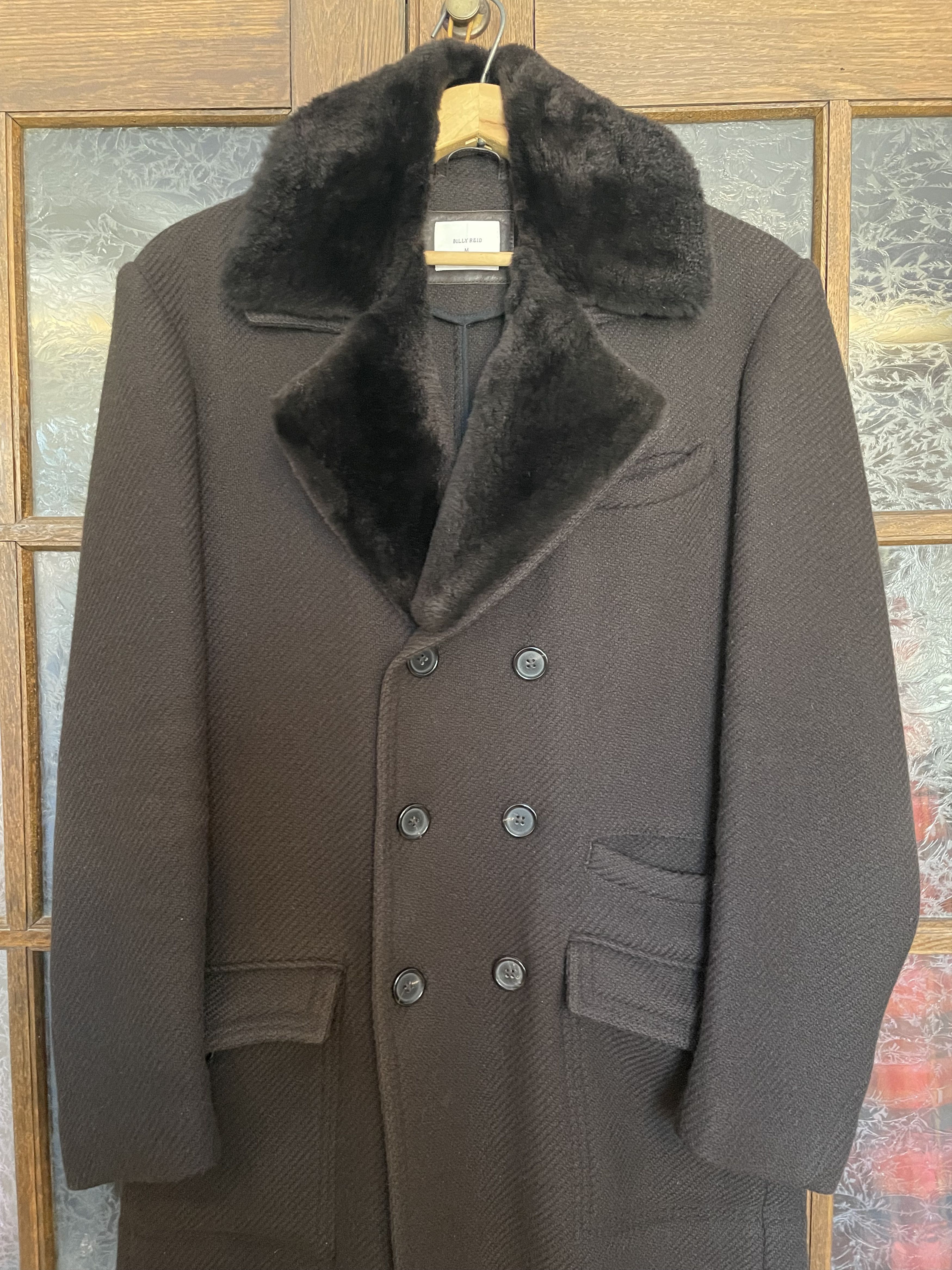 Billy Reid 100 Cashmere Fur Bowery coat Grailed