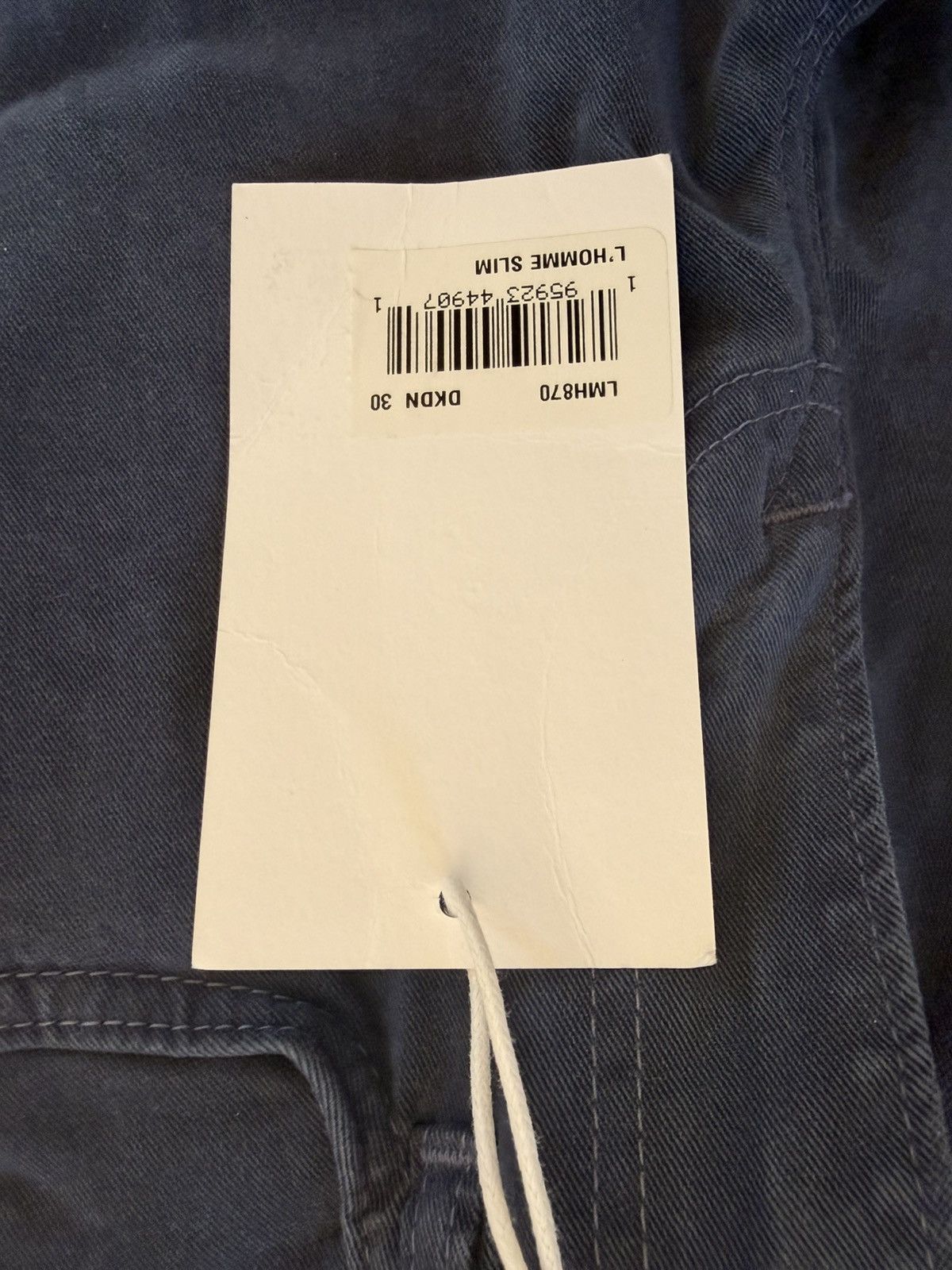 Frame Frame L’Homme Slim Mid-Rise Slim Fit Blue Jeans Size US 30 / EU 46 - 3 Thumbnail
