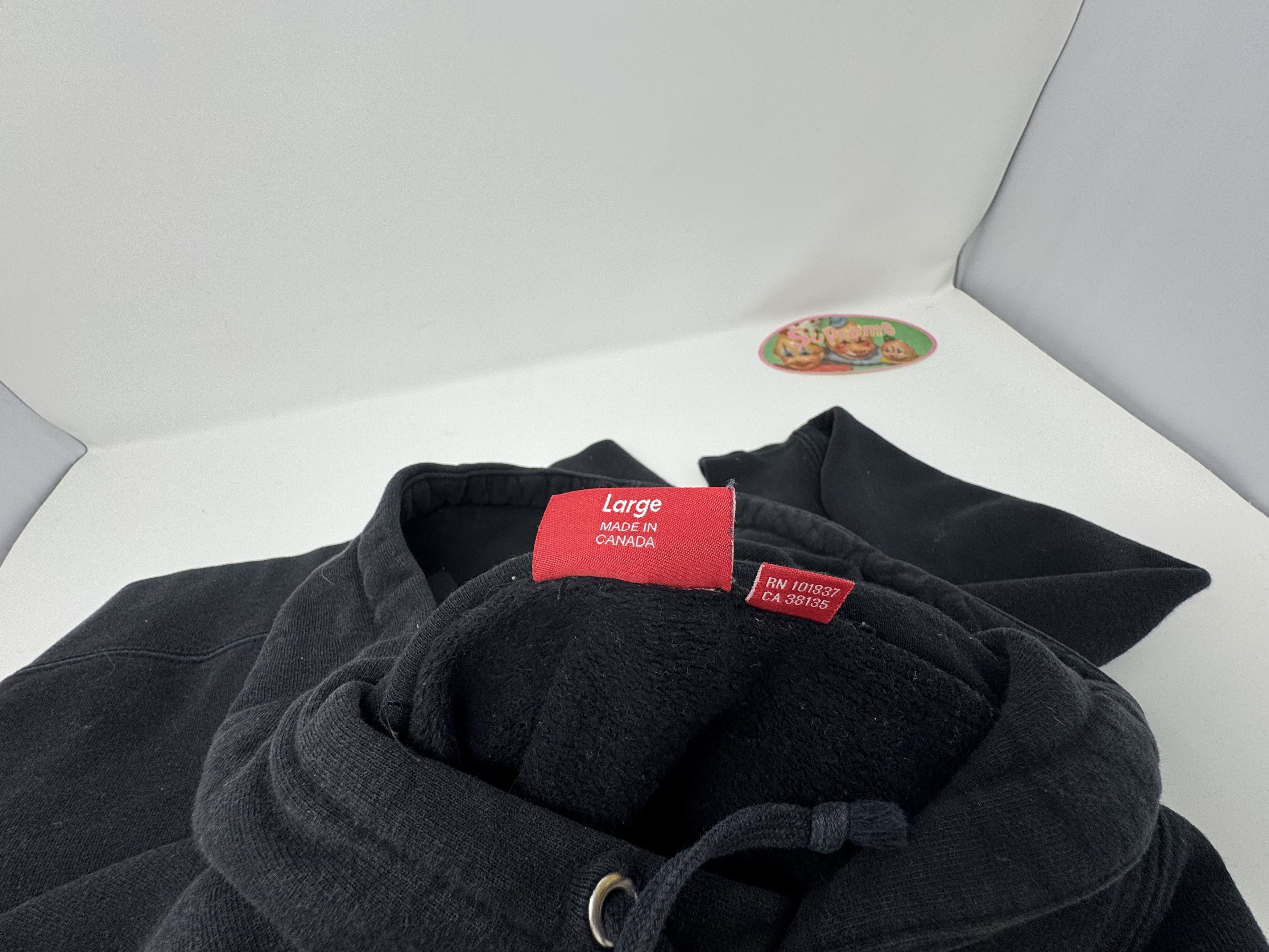 Supreme Script cursive hoodie sweatshirt large black Size US L / EU 52-54 / 3 - 3 Thumbnail
