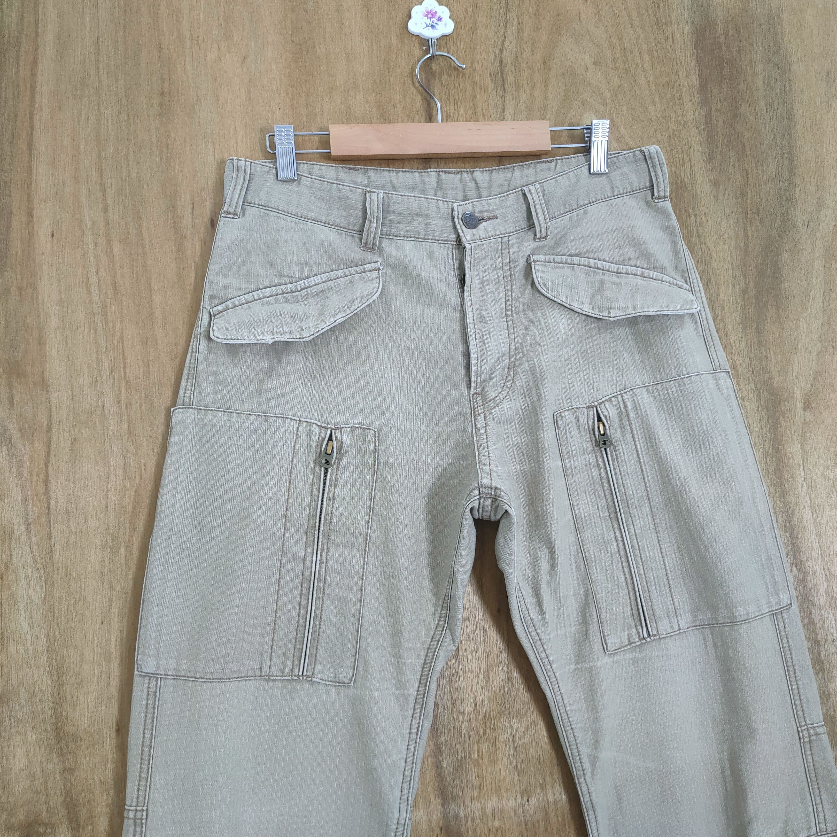 Japanese Brand × Takeo Kikuchi VINTAGE TAKEO KIKUCHI CARGO PANTS Size US 32 / EU 48 - 3 Thumbnail