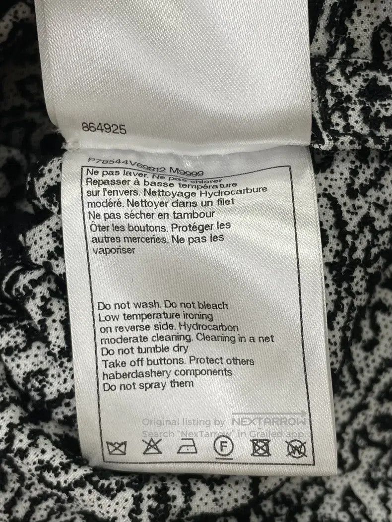Chanel Chanel 25M black full logo printed drawstring dress Size XXS / US 00 / IT 34 - 6 Thumbnail