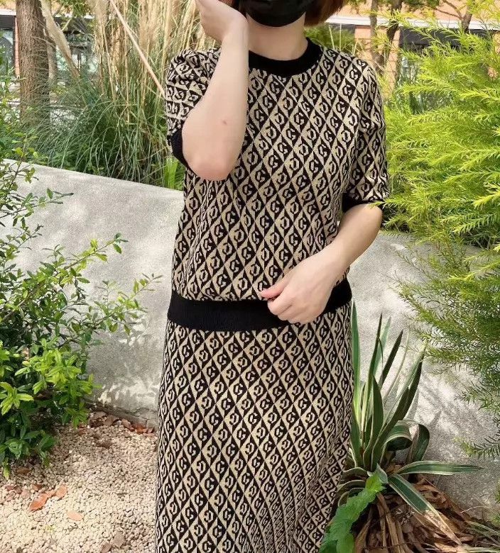 Gucci Gucci Women's Wool GG Monogram Dress S 98 New Size 26" / US 2 / IT 38 - 9 Thumbnail