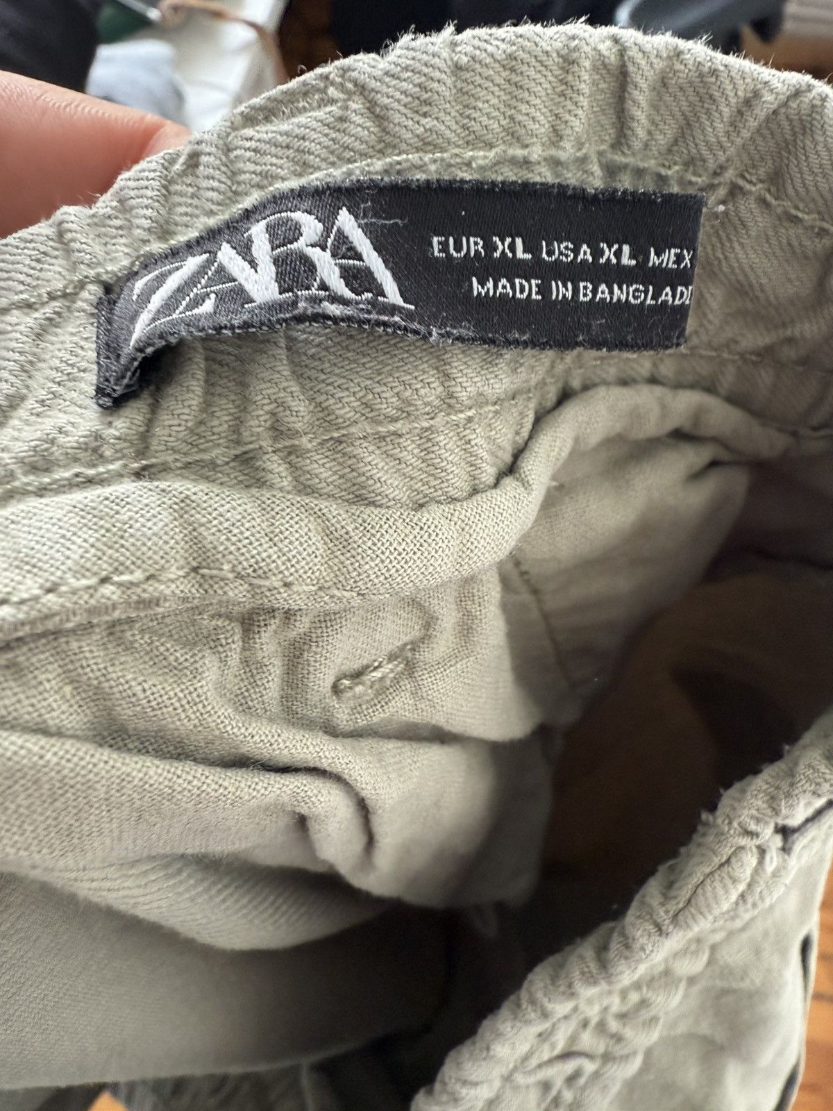 Zara Beige relaxed fit Jeans XL Size US 34 / EU 50 - 3 Thumbnail