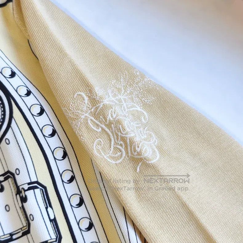 Hermes Hermes Twillaine Horse Belly Pattern Long Sleeve Knit Swea Size XXS / US 00 / IT 34 - 4 Thumbnail
