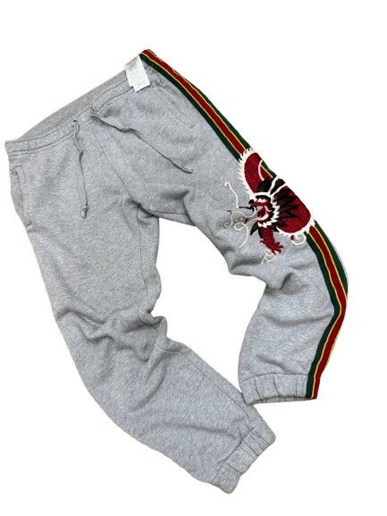 Gucci Gucci tiger grey sweatpants Size US 30 / EU 46 - 1 Thumbnail