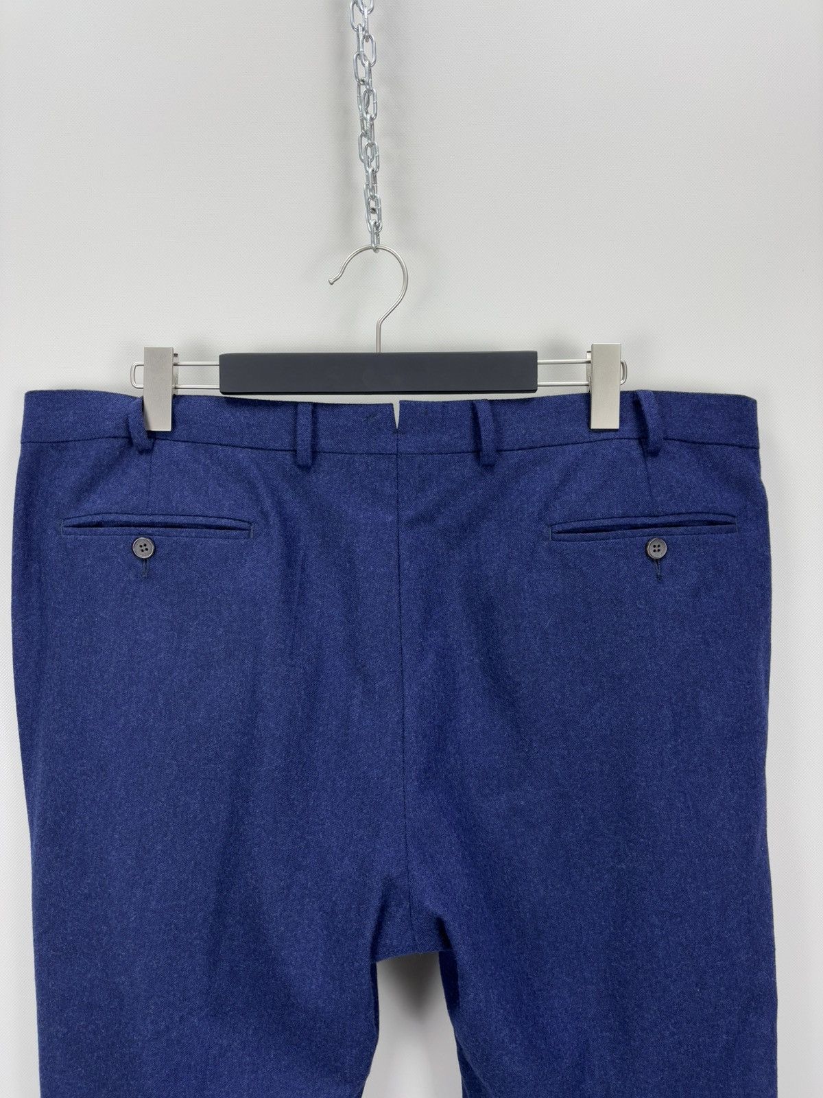 Suitsupply Mens pants Suitsupply Size 44S Color Blue Size US 44 / EU 60 - 7 Thumbnail