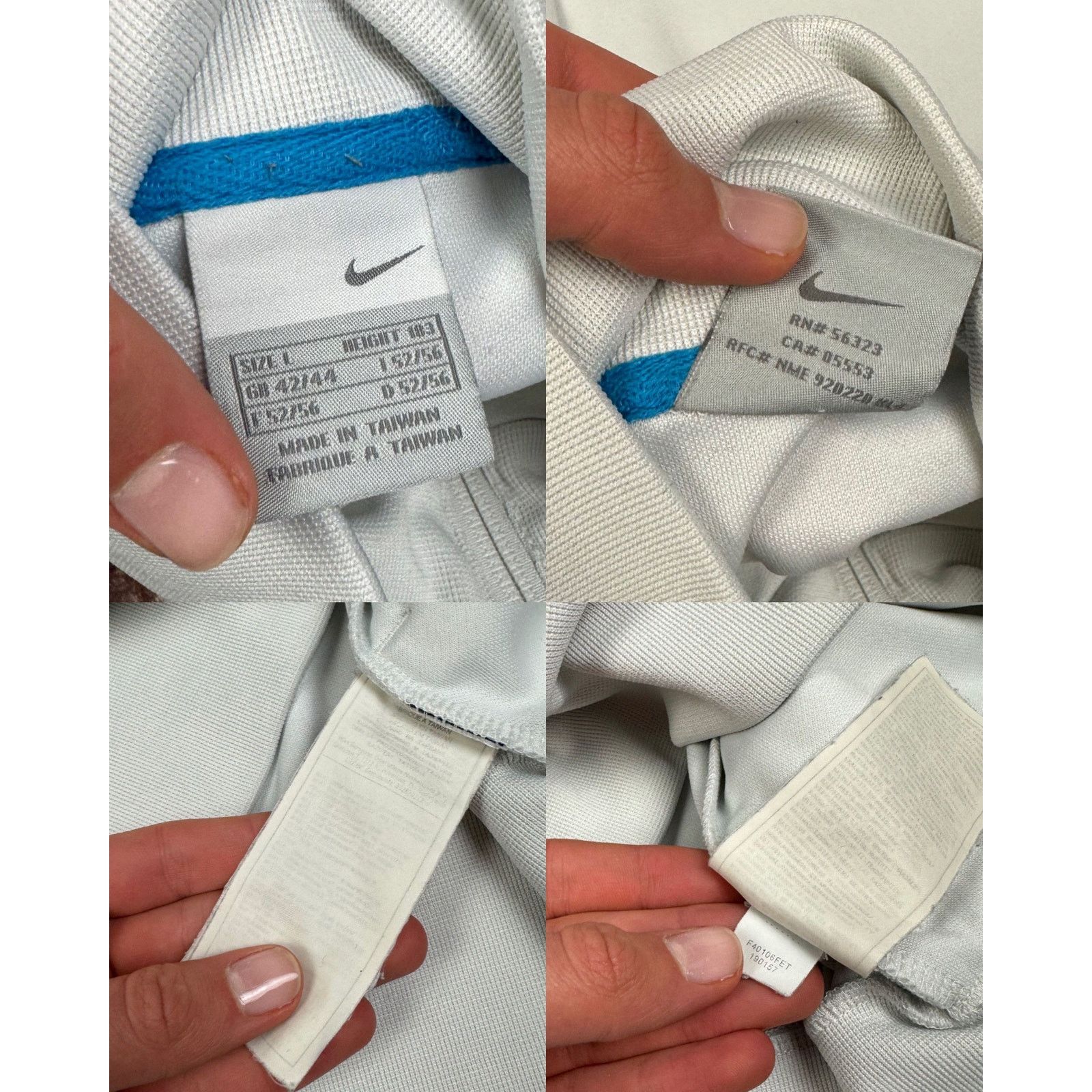 Nike VTG Nike Mens David Robinson NBA Retro Full Zip Sweatshirt L Size US L / EU 52-54 / 3 - 3 Thumbnail