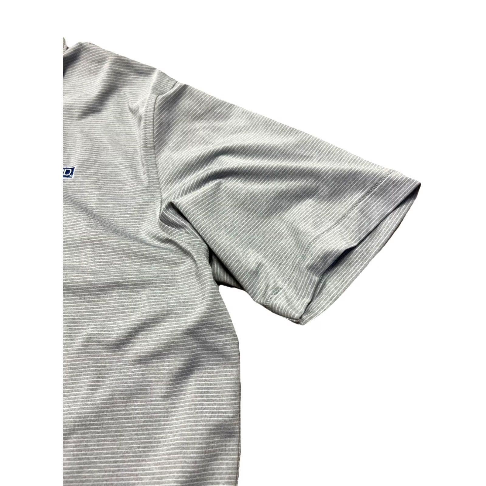 Peter Millar Peter Millar Summer Comfort Striped Polo Shirt Mens L Gray Performance Golf Size US L / EU 52-54 / 3 - 3 Thumbnail