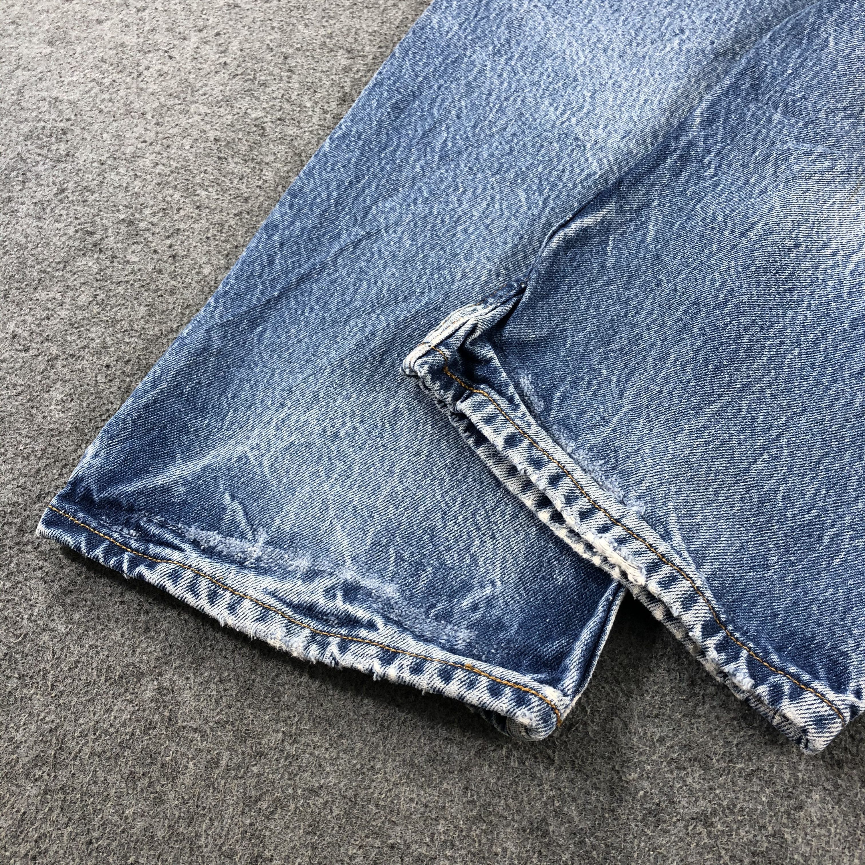 Levi's Vintage Blue Wash Levis 501 Jeans-J2594 Size US 39 - 6 Thumbnail