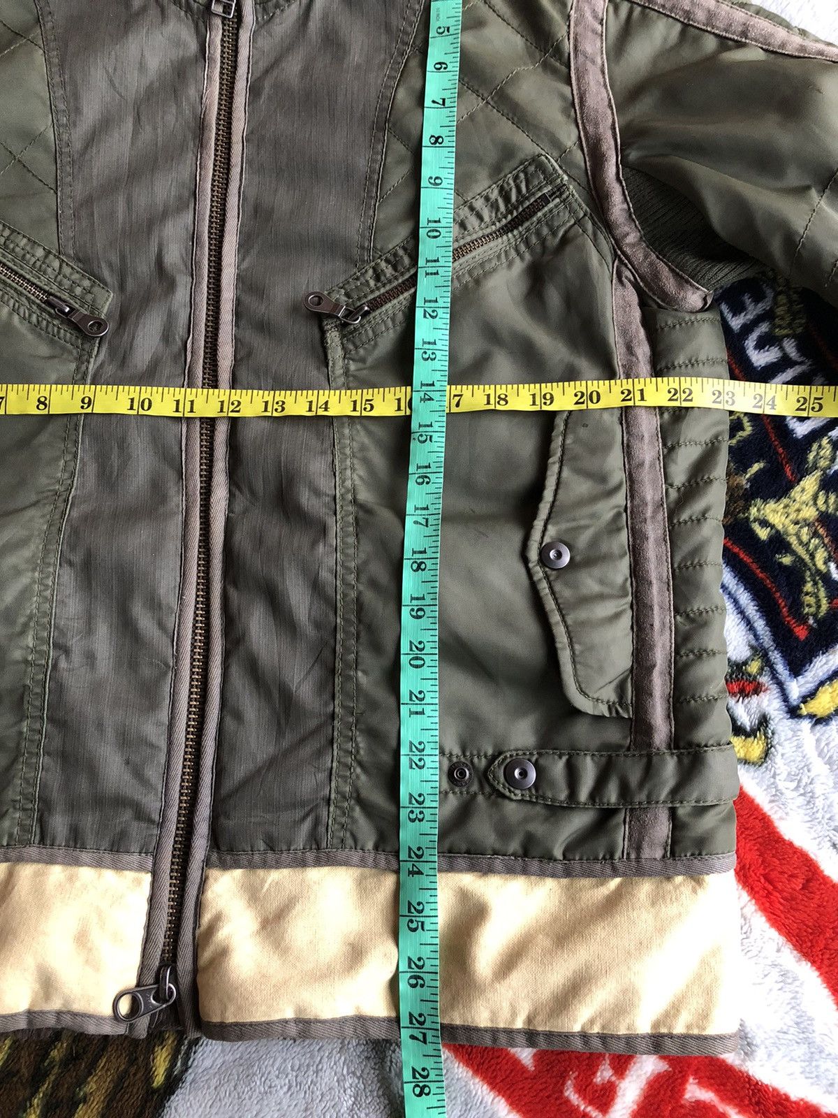 Chevignon Vintage Chevignon Tactical Flight Jacket Rare Size US L / EU 52-54 / 3 - 9 Thumbnail