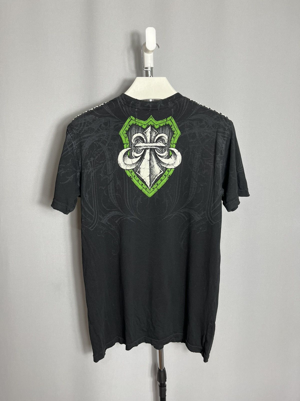 Affliction Affliction mens t-shirt skull black cotton Size US S / EU 44-46 / 1 - 6 Thumbnail
