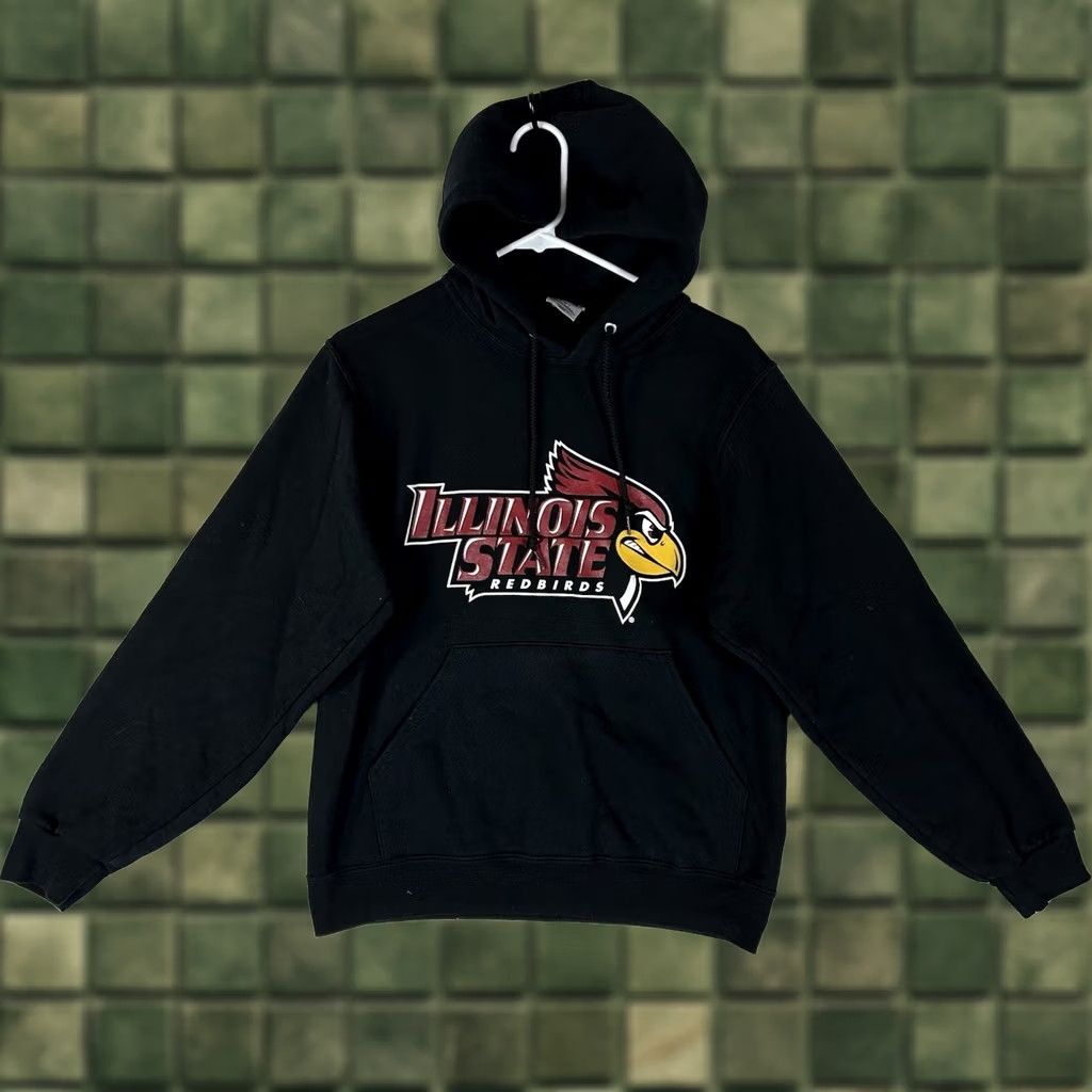 Jerzees ISU College Hoodie Mens Small Black Jerzees Pullover Size US S / EU 44-46 / 1 - 1 Thumbnail