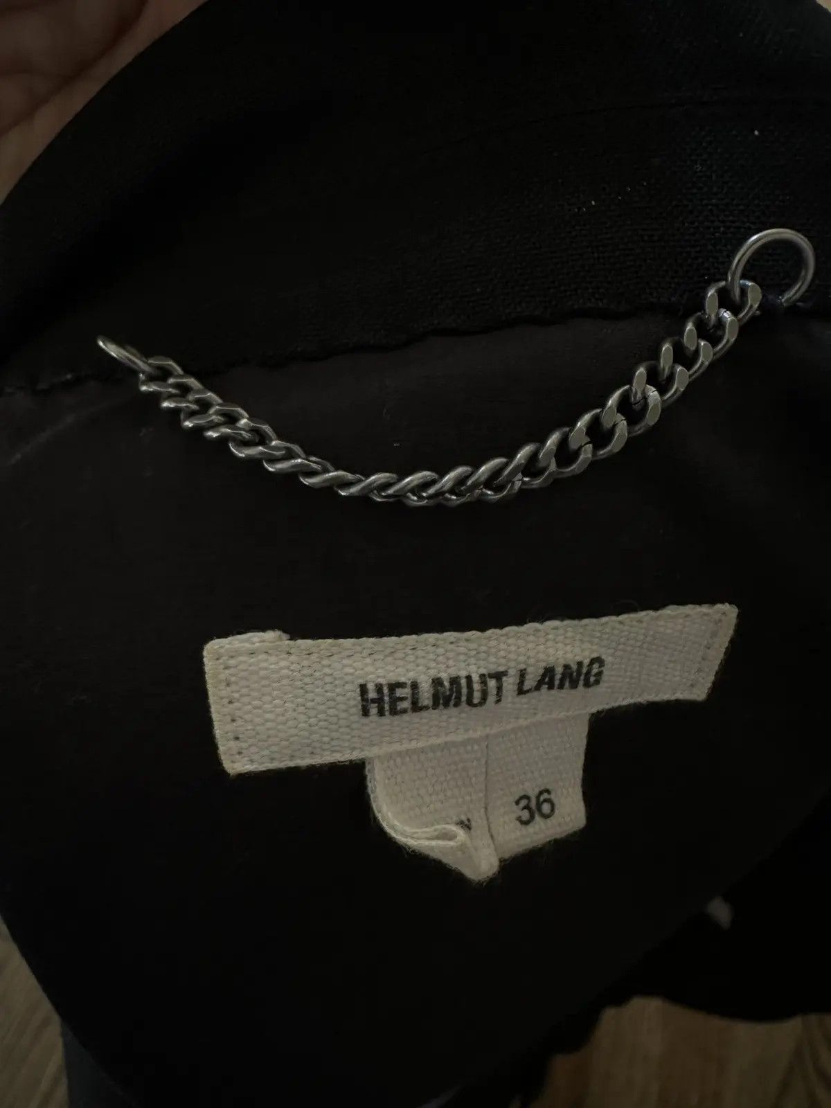 Helmut Lang Helmut Lang Classic Black Wool Suit - Jacket/Pants (US36) Size 36S - 4 Thumbnail