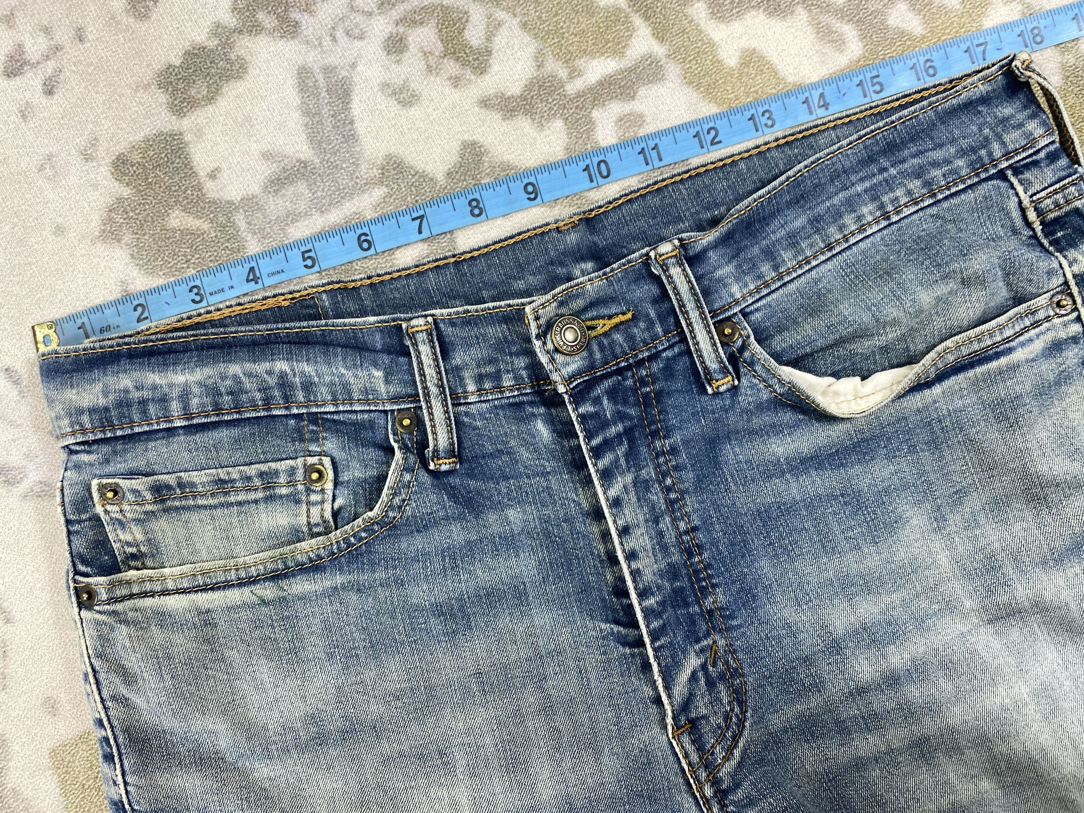 Levi's Blue Levi's 514 Distressed Denim 35 x 25 -JN113 Size US 35 - 5 Thumbnail