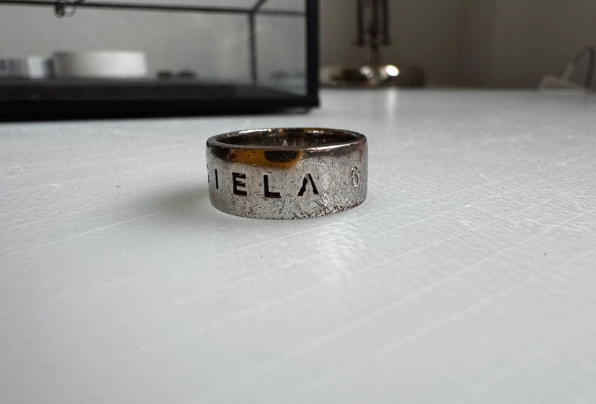 Maison Margiela Maison Margiela brass ring silver size 6 14,9 mm Size ONE SIZE - 3 Thumbnail