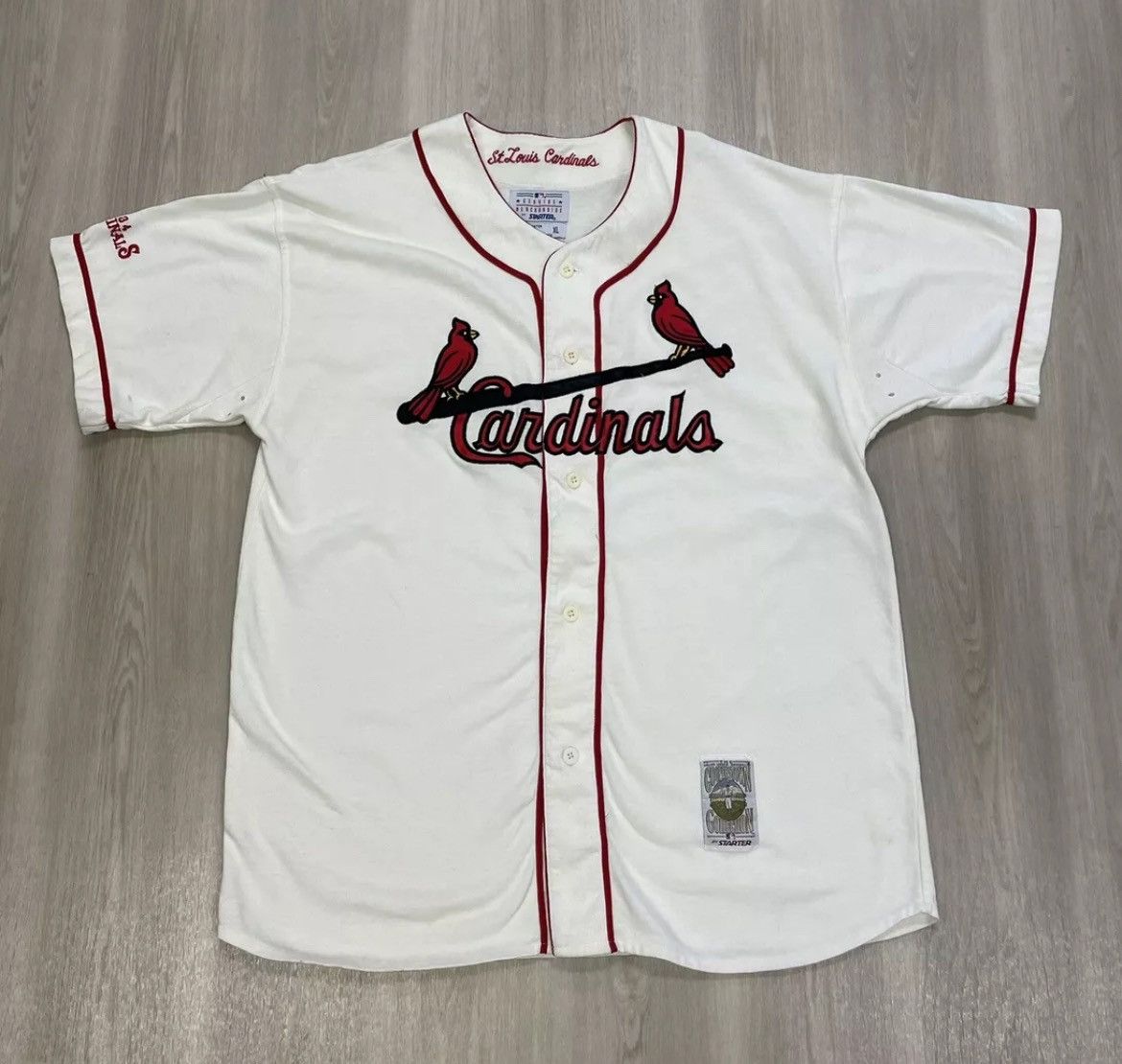 Starter × Vintage Vintage St. Louis Cardinals Cooperstown Collection Sz XL Size US XL / EU 56 / 4 - 1 Thumbnail