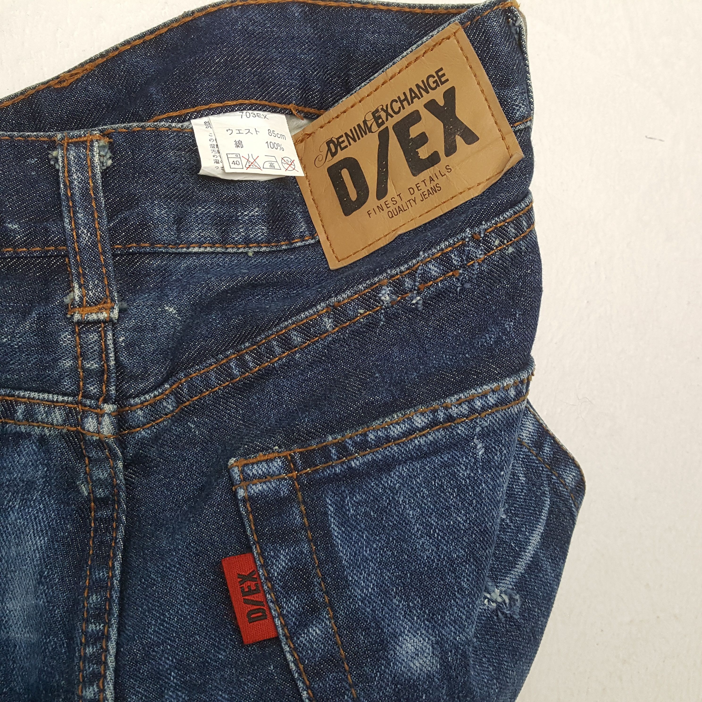 Vintage DENIM EXCHANGE Rare Fashion Style Distressed Jeans Size US 32 / EU 48 - 14 Thumbnail