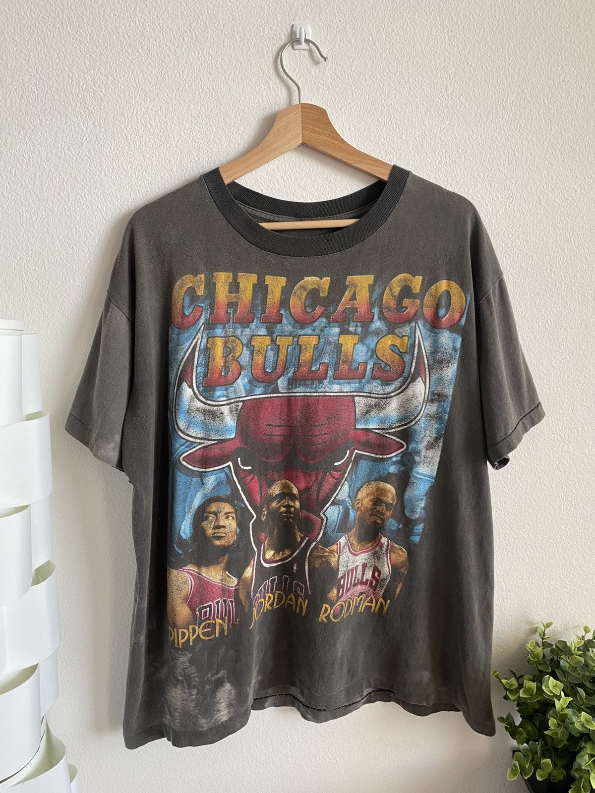 CHICAGO BULLS vintage rap ブルズ Vintage 90s Chicago Bulls Rap Tee