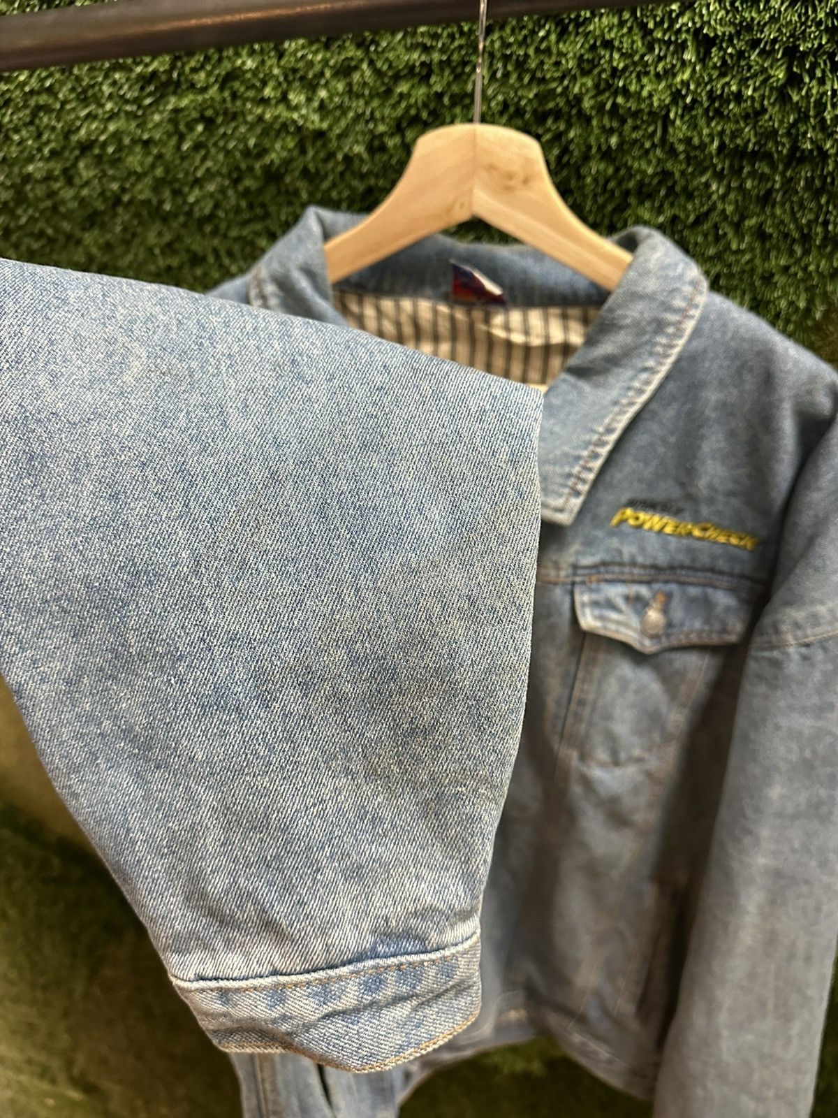 Vintage Vintage Duracell Powercell Denim Jacket Size XL Size US XL / EU 56 / 4 - 6 Thumbnail