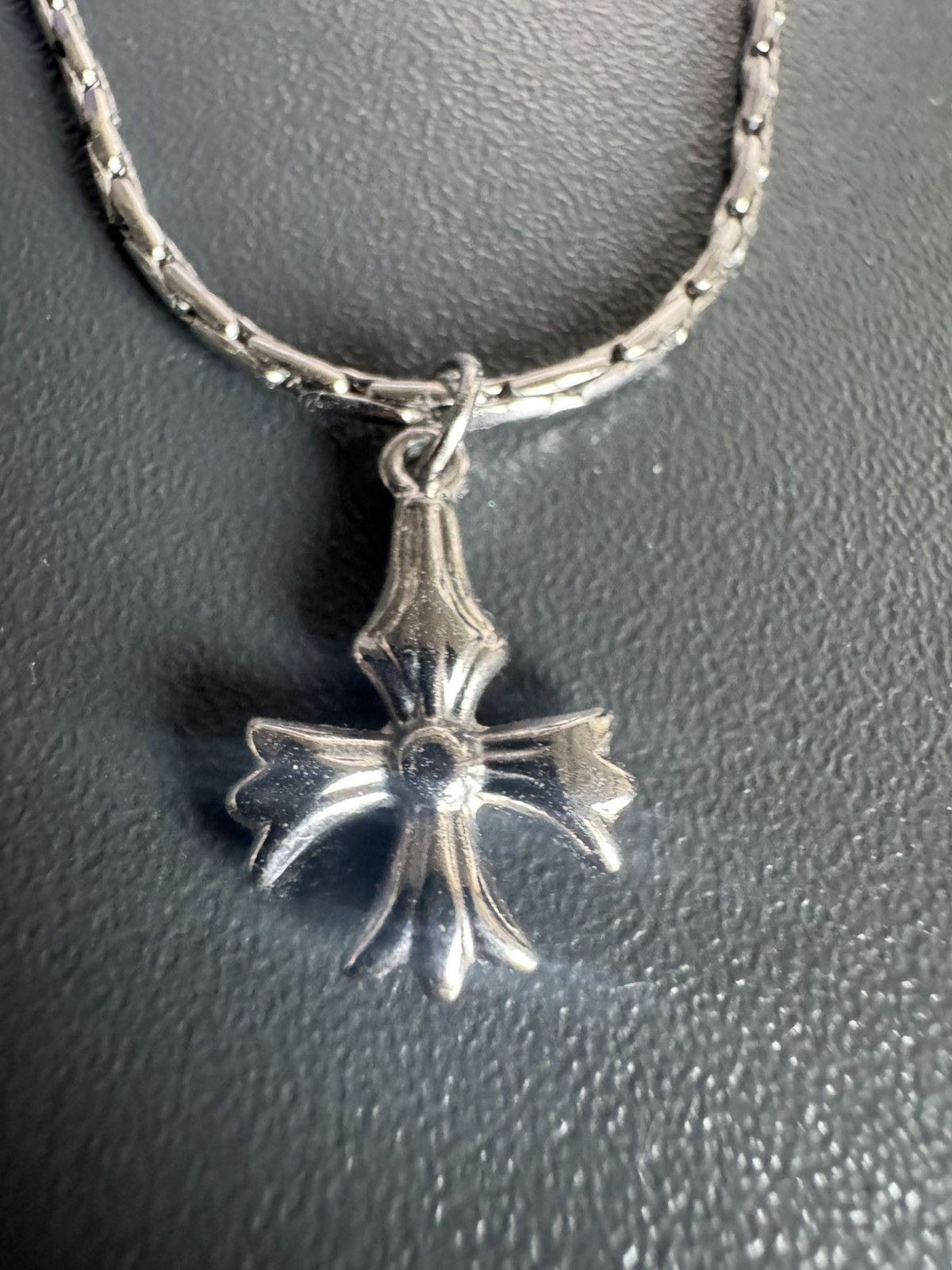 Other Chrome Hearts Style Cross Necklace - Gothic Silver Chain Size ONE SIZE - 2 Thumbnail