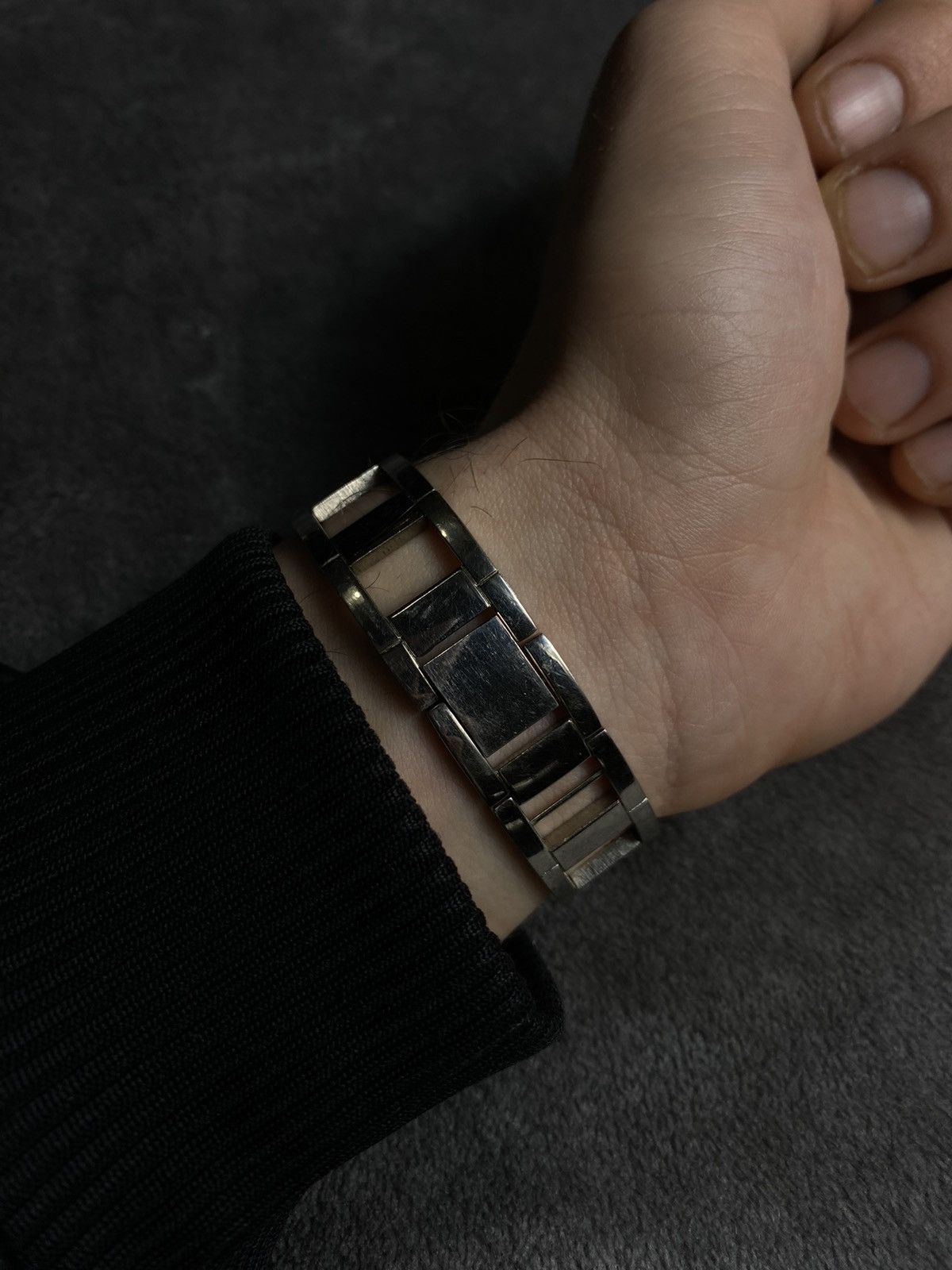 Japanese Brand × Vintage Futuristic Vintage Japanese Style Bracelet Watch - Work 100% Size ONE SIZE - 3 Thumbnail
