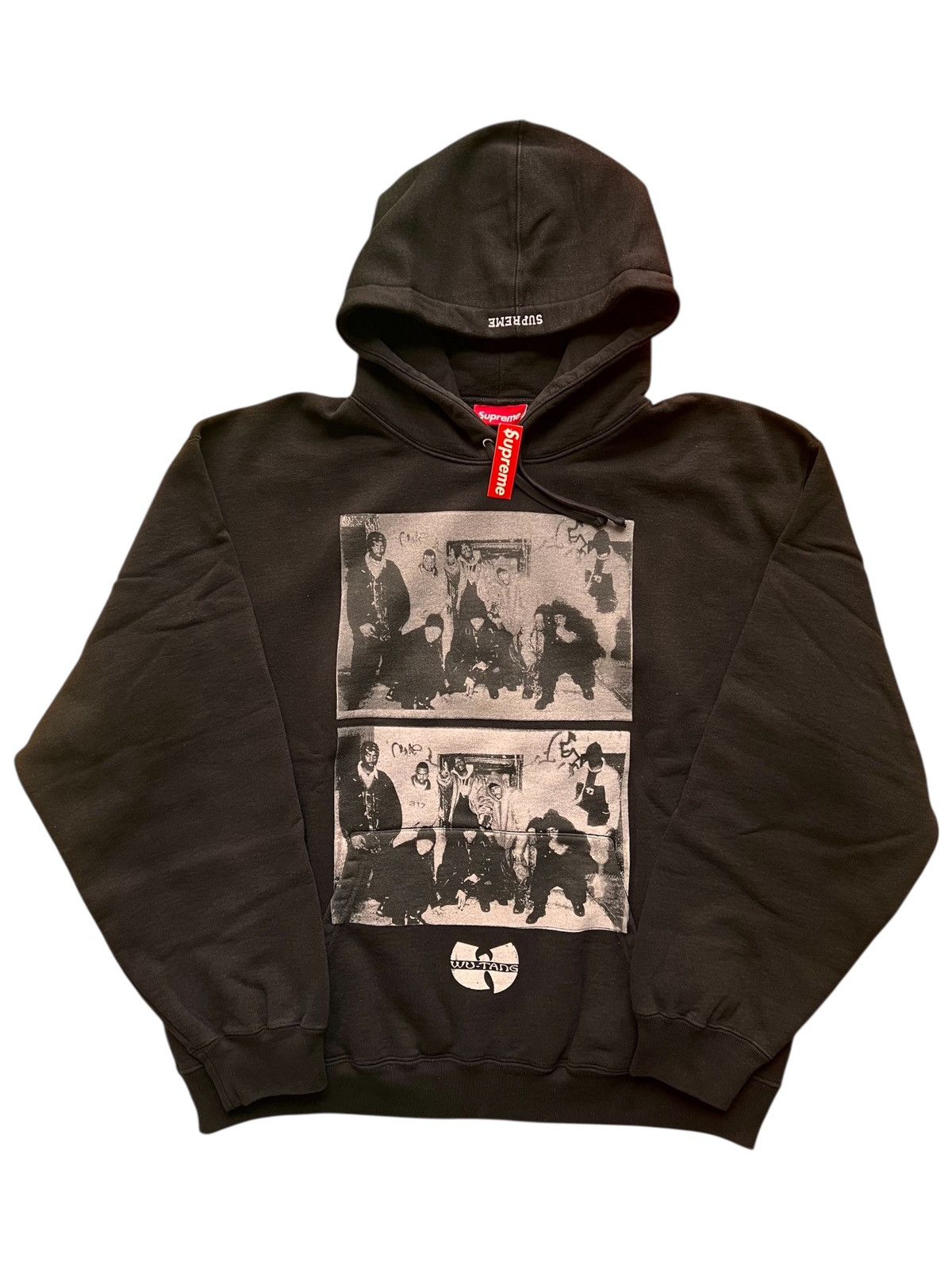 Supreme XL Supreme Wu-Tang Clan Hooded Sweatshirt Black FW25 hoodie Size US XL / EU 56 / 4 - 2 Thumbnail