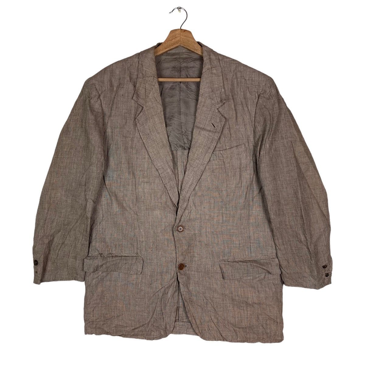 Margaret Howell Vintage Margaret Howell Flat Button Coat Blazer Jacket Size US L / EU 52-54 / 3 - 1 Thumbnail