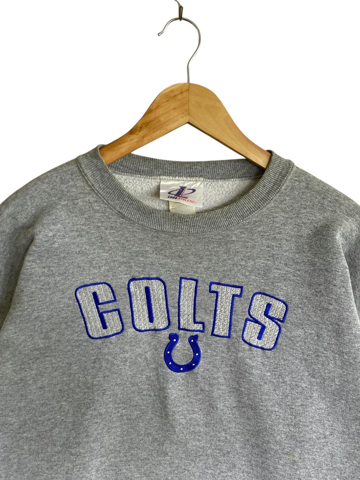 Vintage Vintage NFL Team Colts Sweatshirt 1990s Size US XL / EU 56 / 4 - 3 Thumbnail