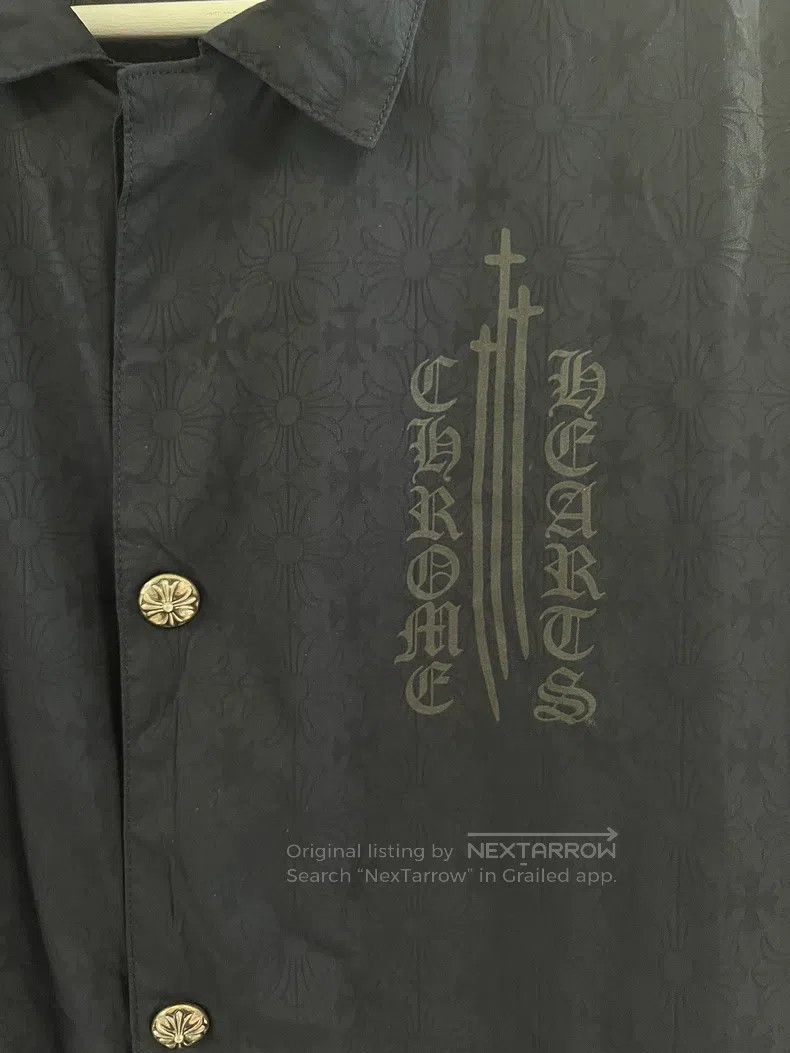 Chrome Hearts CHROME HEARTS Size XL Dark coach jacket Sanskrit jacket nyl Size US XL / EU 56 / 4 - 4 Thumbnail