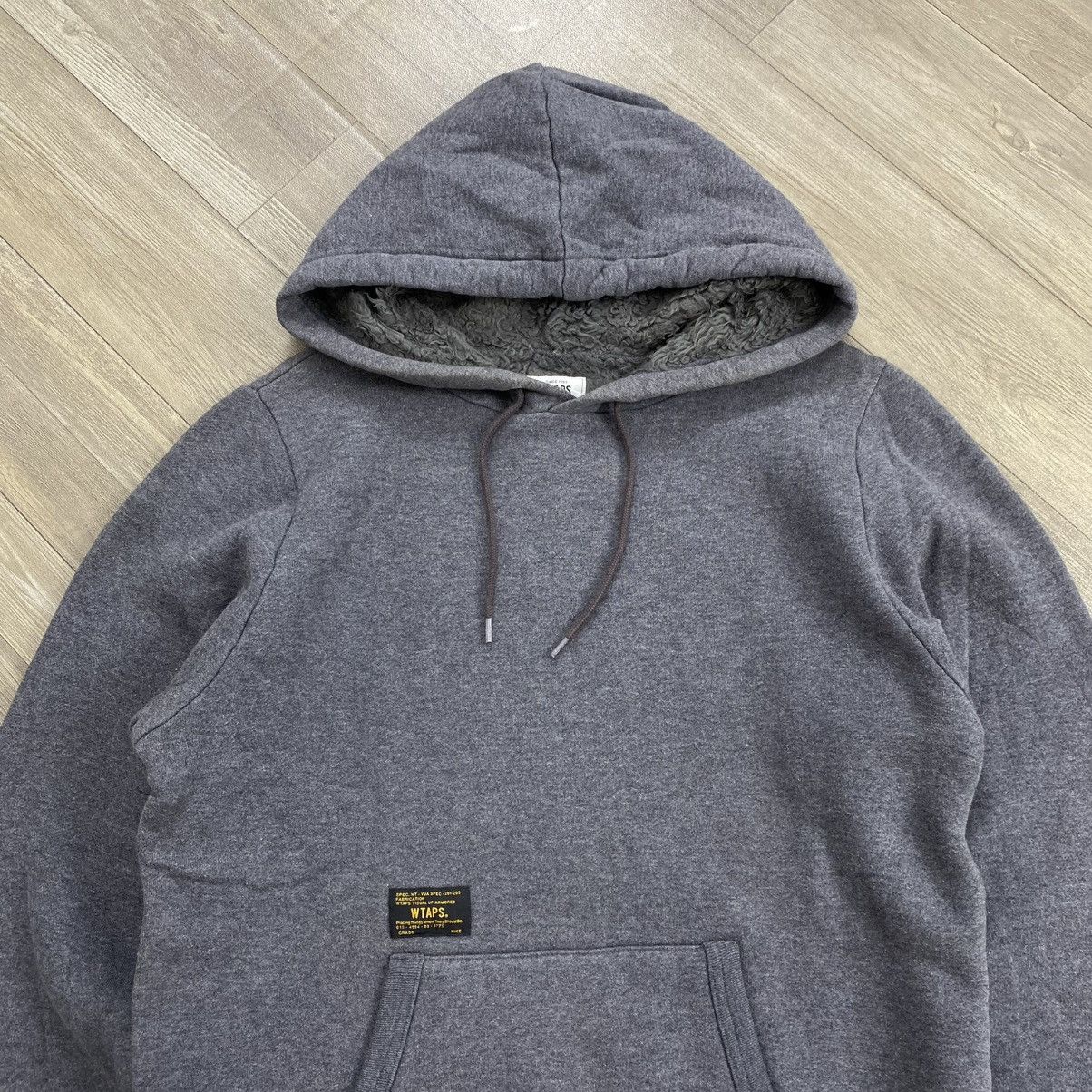 Wtaps AW16 Wtaps Hellweek Hoody Charcoal Fur Pull Over Hoodie Size US M / EU 48-50 / 2 - 2 Thumbnail