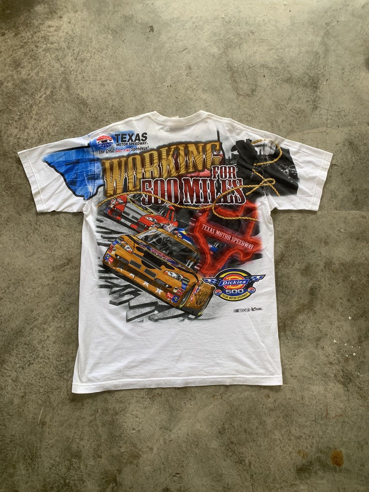 NASCAR × Vintage vintage overprint nascar shirt by dickies Size US XL / EU 56 / 4 - 7 Thumbnail