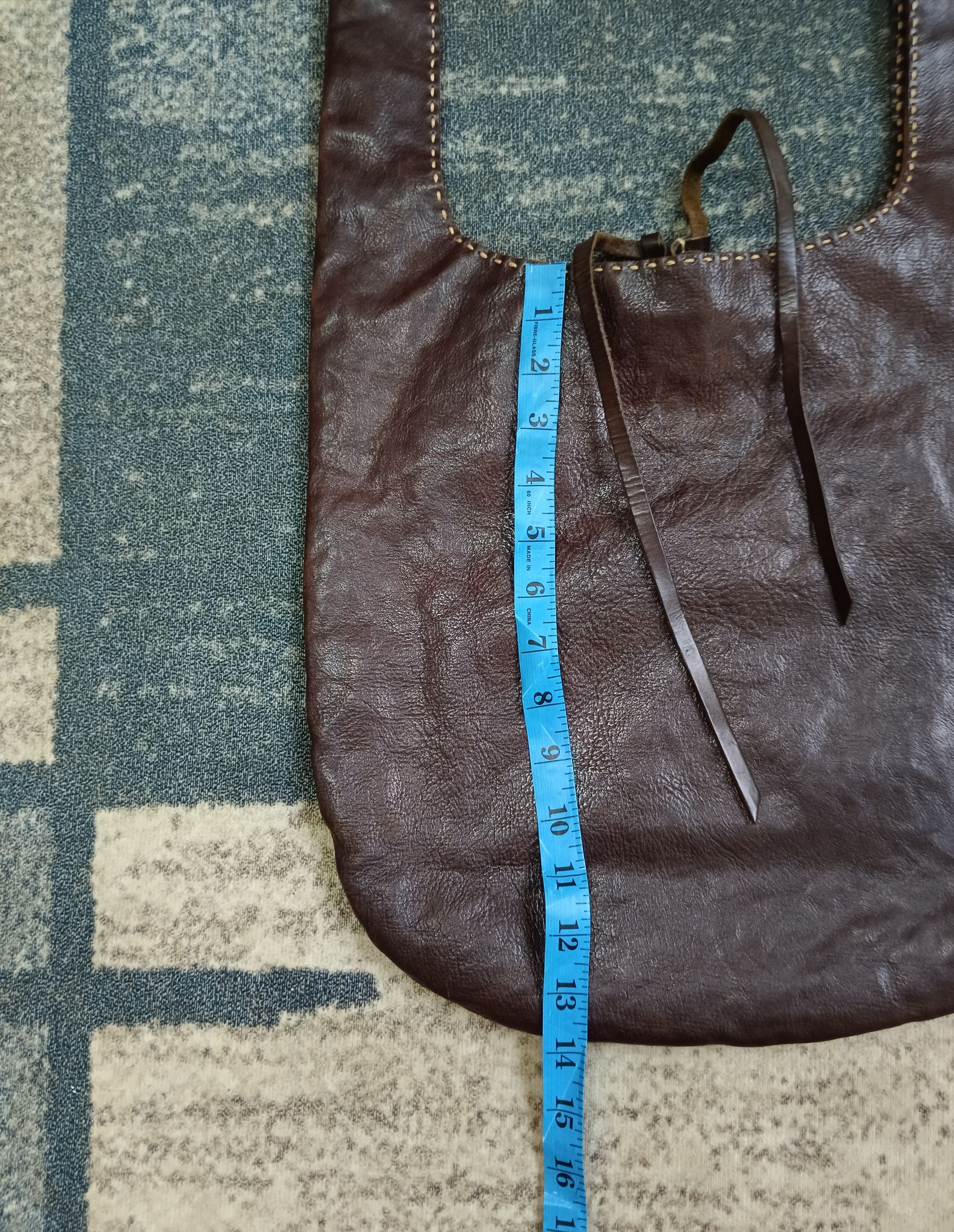 Japanese Brand × Leather INSANE 90🔥GANTEN PATINA LEATHER CROSSBODY Size ONE SIZE - 7 Thumbnail