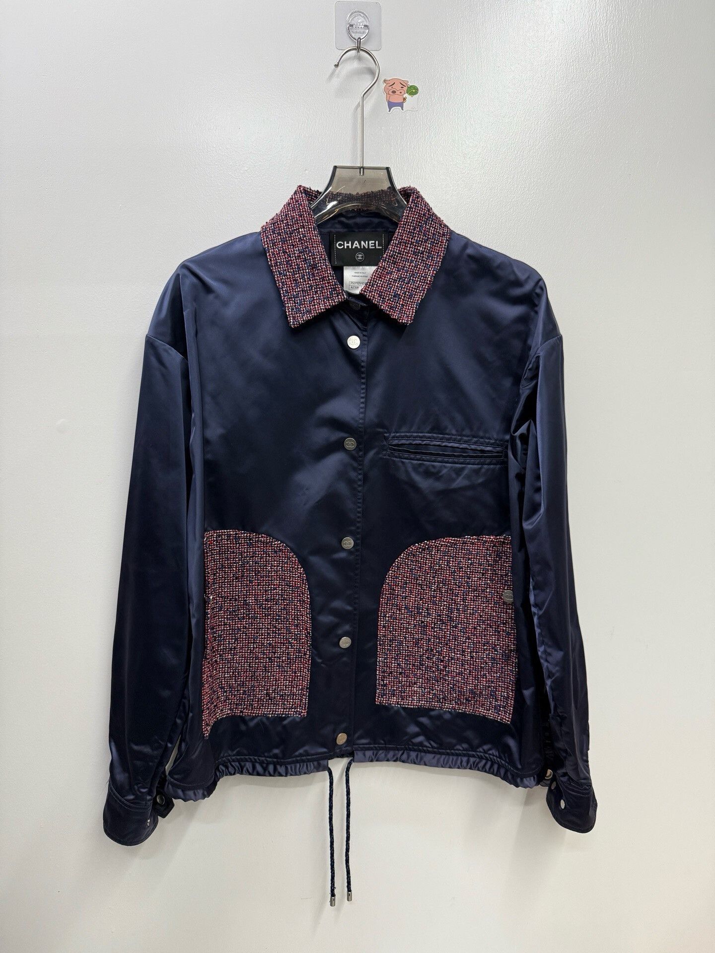 Chanel Chanel Knit Red Light Jacket 42 Men Size US M / EU 48-50 / 2 - 1 Thumbnail