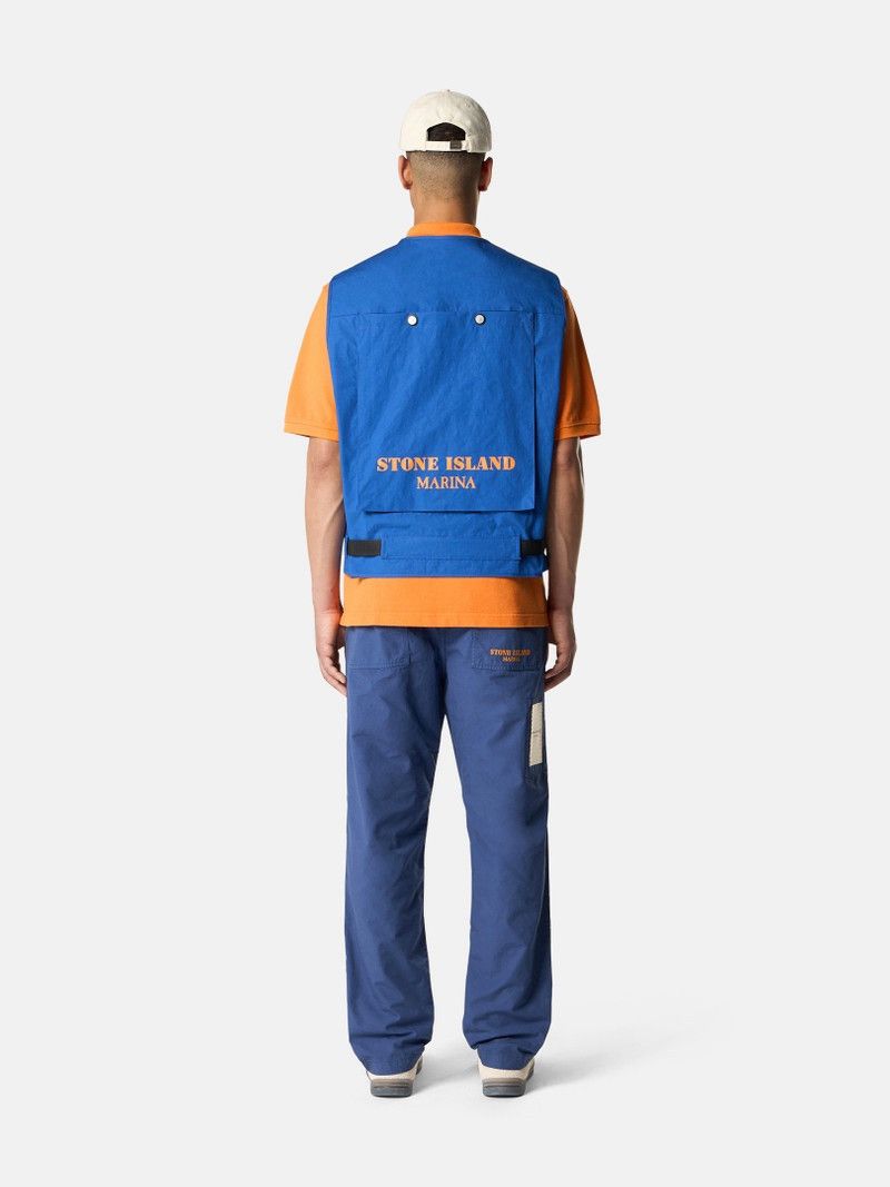 Stone Island Stone Island Marina Aluminium Tela Vest Size M Cotton New Size US M / EU 48-50 / 2 - 3 Thumbnail