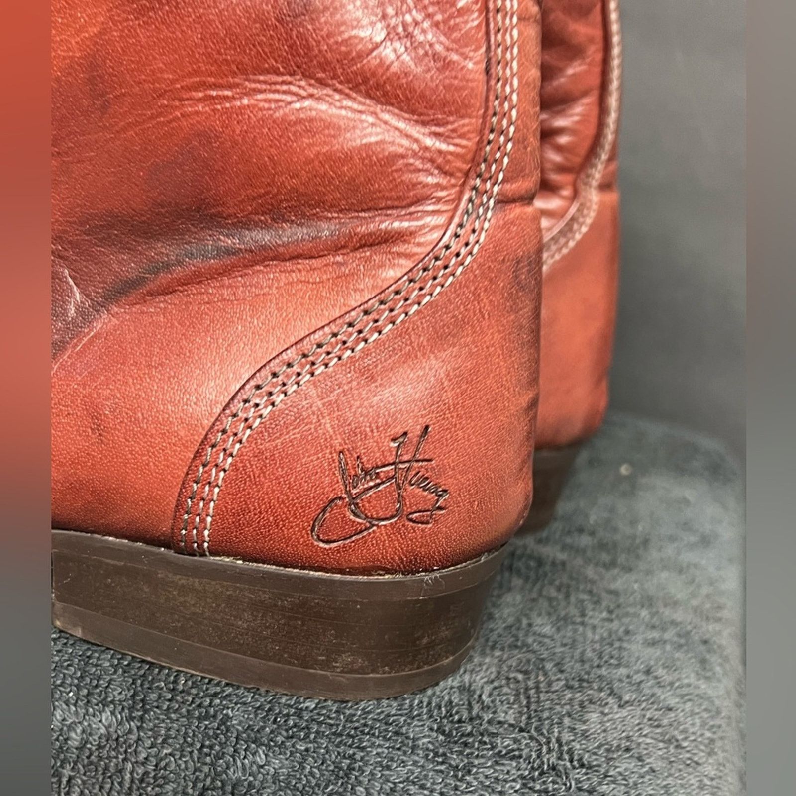 John Fluevog John Fluevog Sal Boots Burgundy Red Cap Toe Men’s HANDMADE Size US 7 / EU 40 - 5 Thumbnail