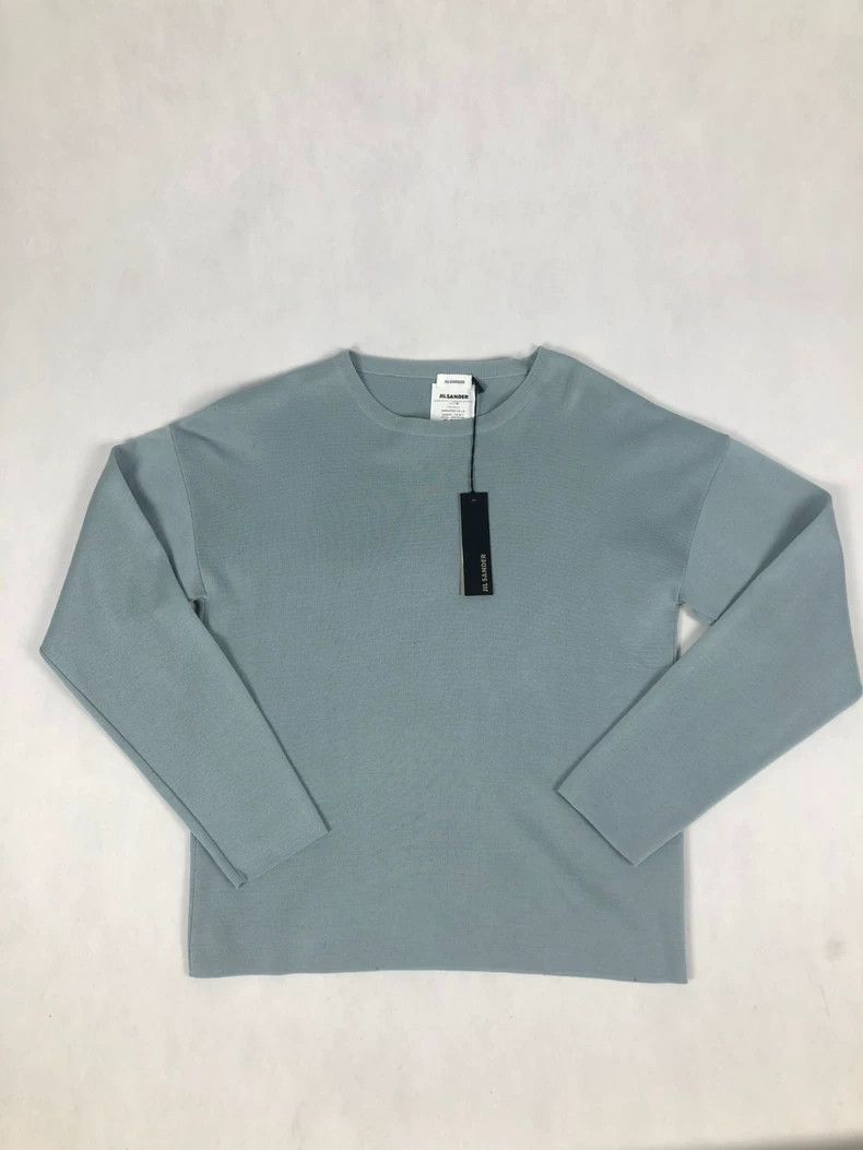 Jil Sander Jil Sander Special color knitted base layer long sleeve Size L / US 10 / IT 46 - 1 Thumbnail