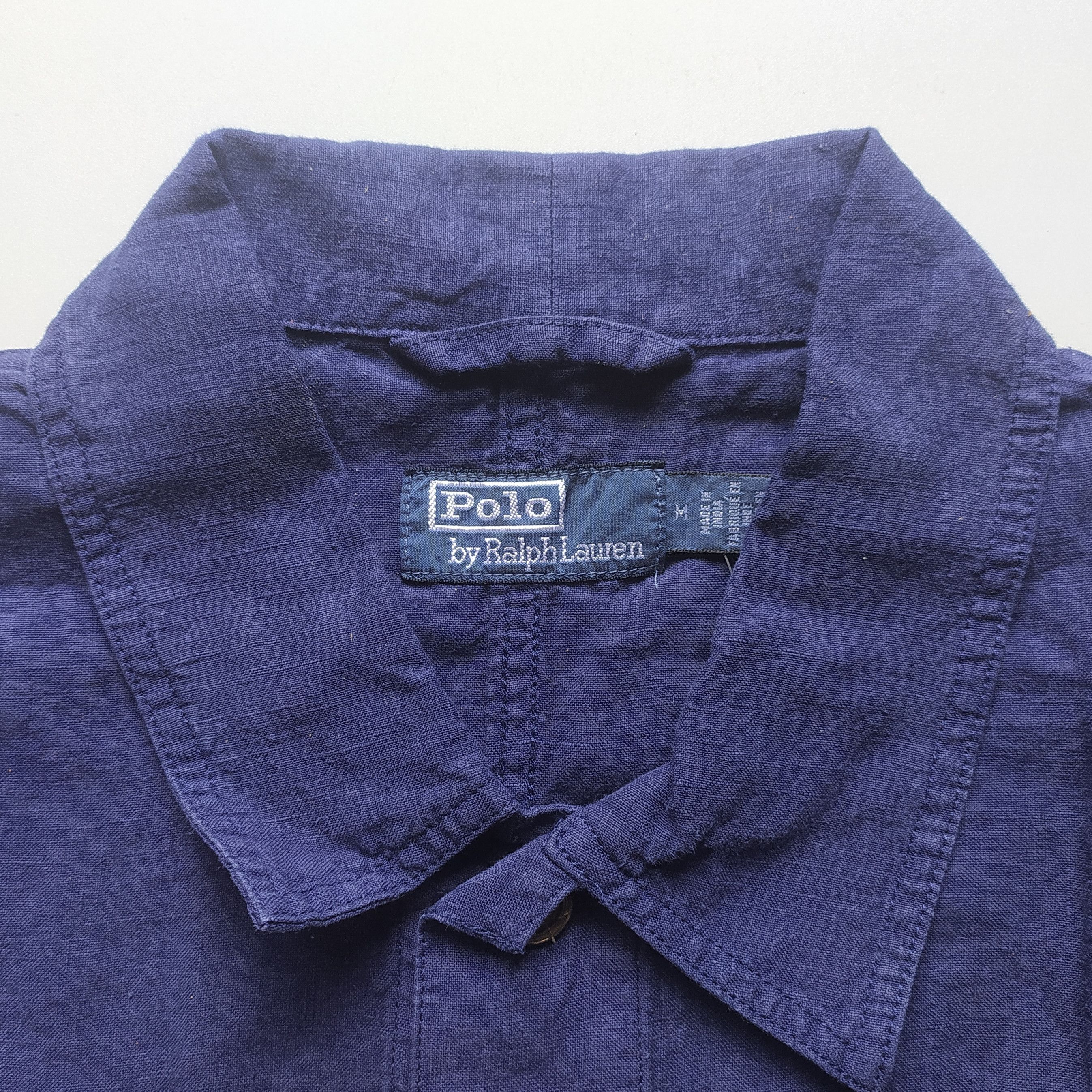 Polo Ralph Lauren Polo Ralph Lauren Cotton Shirt Jacket Free Shipping FTP/0805 Size US M / EU 48-50 / 2 - 9 Thumbnail