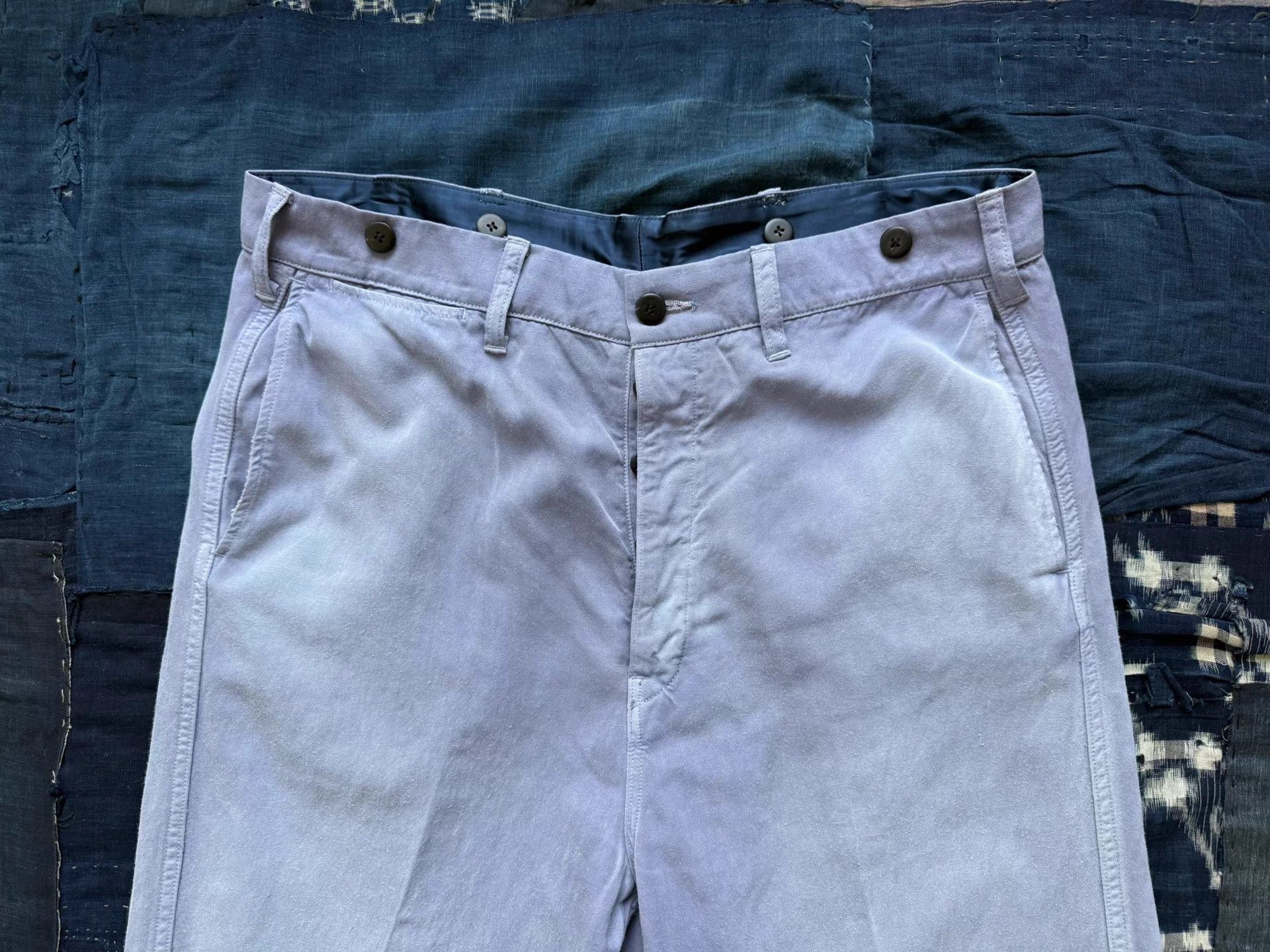 Visvim VISVIM 25AW ALPER PANTS DMGD Washed Distressed Grey Sz 2/3 Size US 37 - 3 Thumbnail