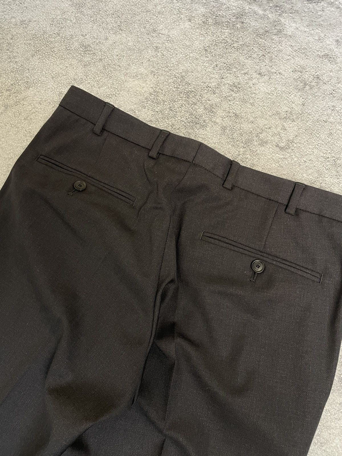 Gucci Gucci Men's Black Cotton uniform Suit with dustbag Size 44S - 19 Thumbnail